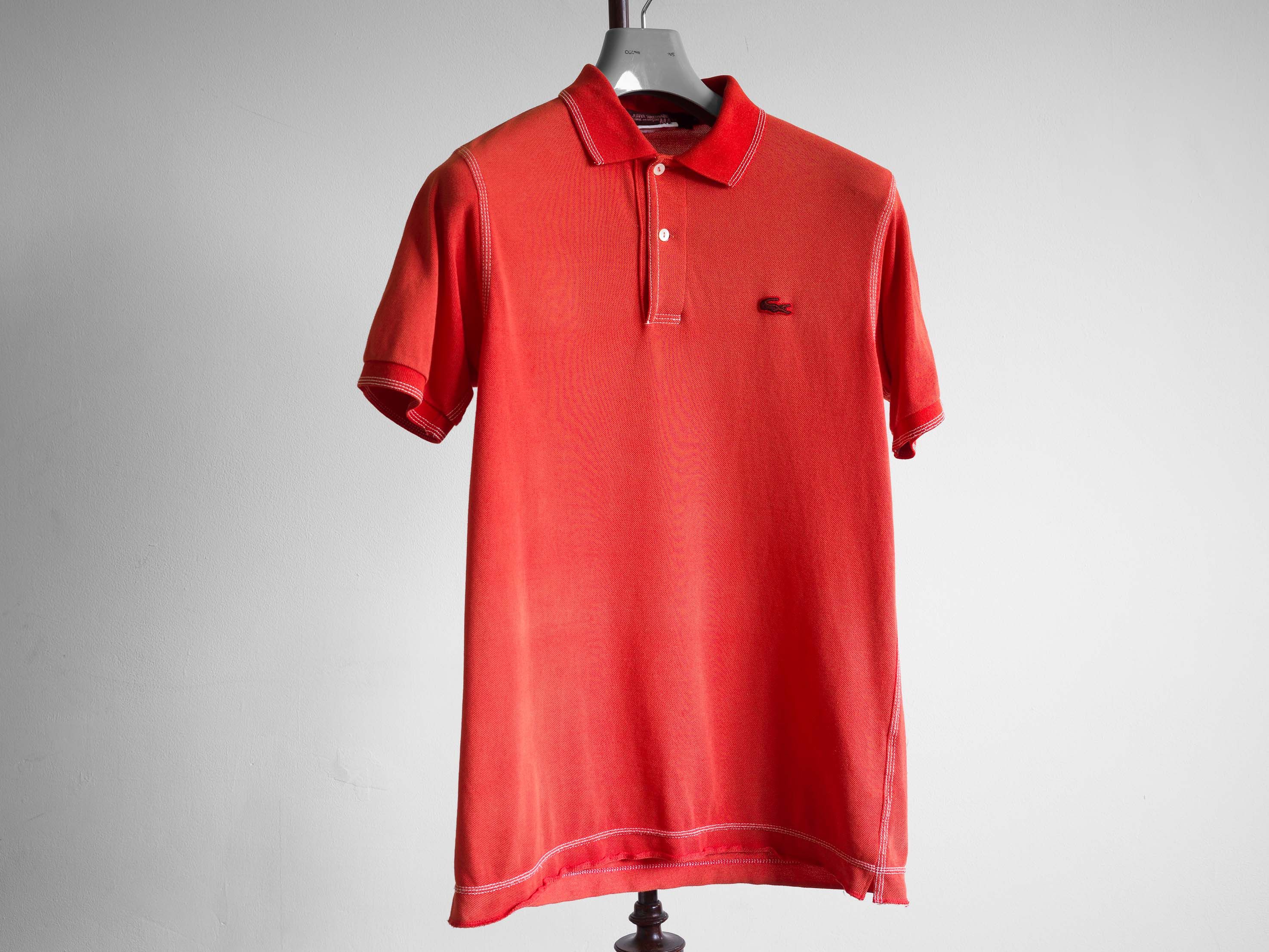 Junya Watanabe × Lacoste SS2006 JUNYA WATANABE MAN x LACOSTE RECONSTRUCTED POLO SHIRT Size US S / EU 44-46 / 1 - 3 Thumbnail