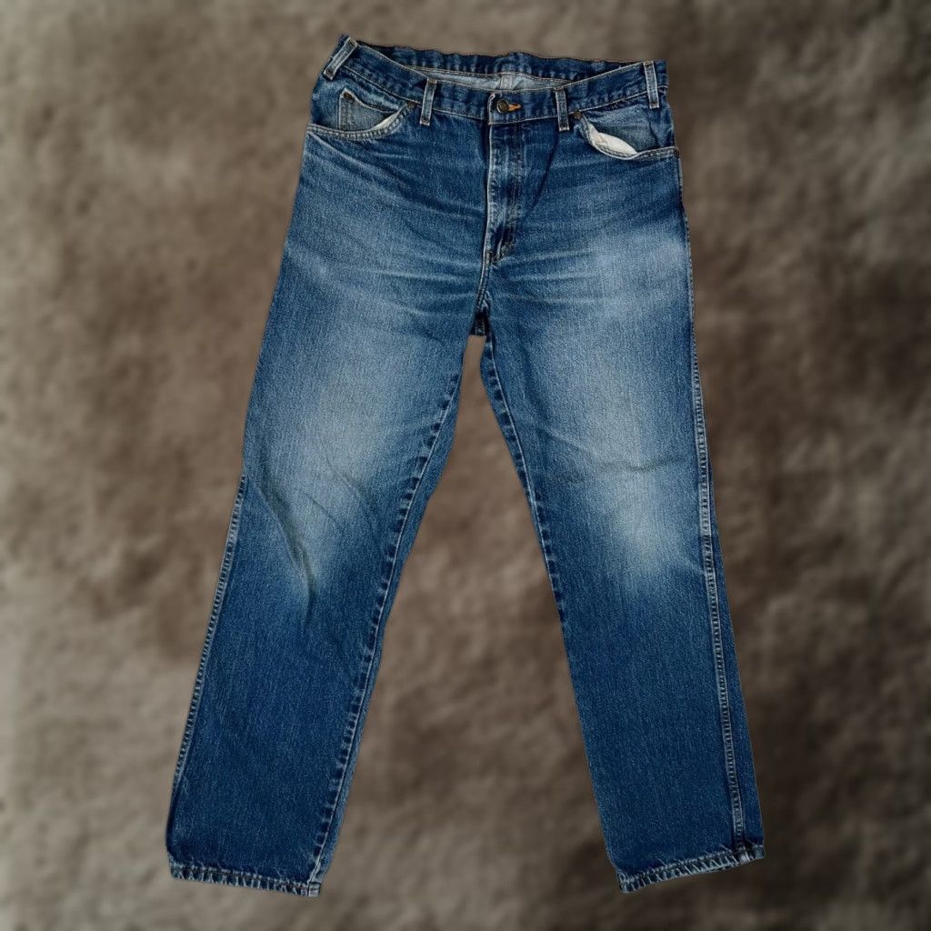 Dickies VINTAGE Dickies Jeans Denim 34x34 36x34 Size 32/36 Inseam 36 Blue Men Straight Grunge 90s USA Read Size US 36 / EU 52 - 1 Thumbnail