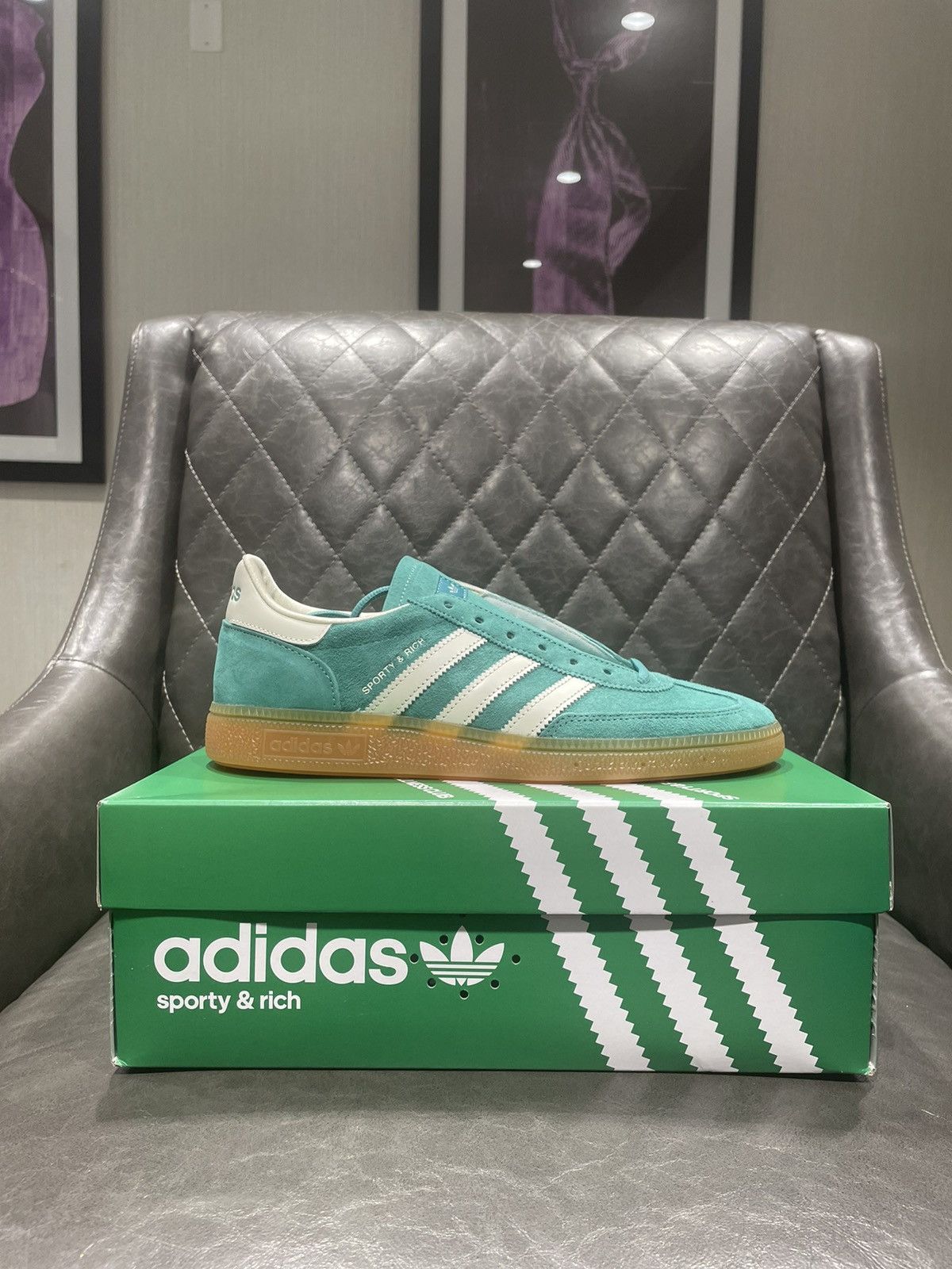 Adidas adidas Handball Spezial Sporty & Rich (Green) | Grailed