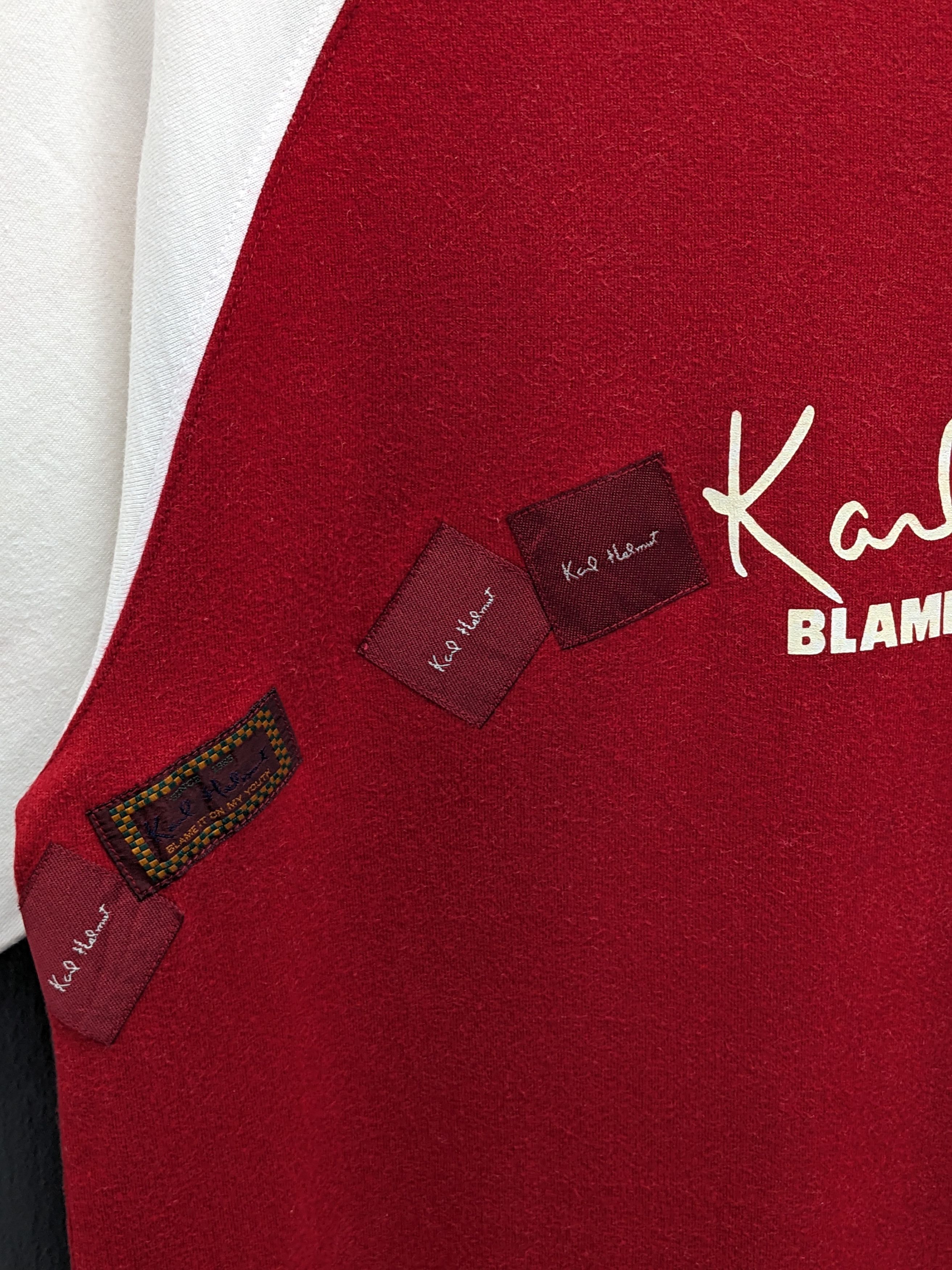 Karl Helmut JAPANESE BRAND KARL HELMUT MADE IN JAPAN TSHIRT Size US L / EU 52-54 / 3 - 5 Thumbnail