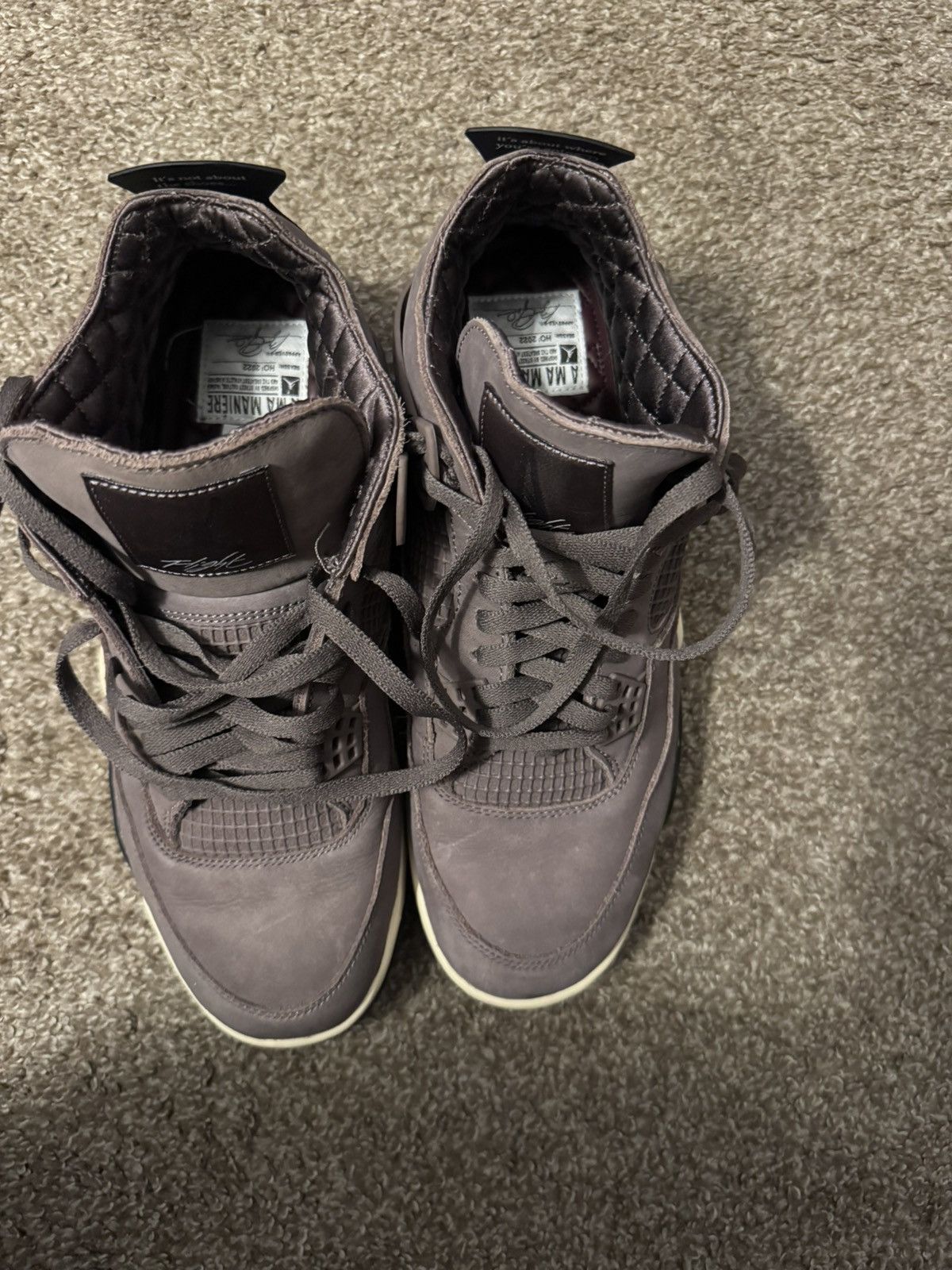 A Ma Maniere × Jordan Brand Air jordan 4 ma maniére Size US 12 / EU 45 - 3 Thumbnail