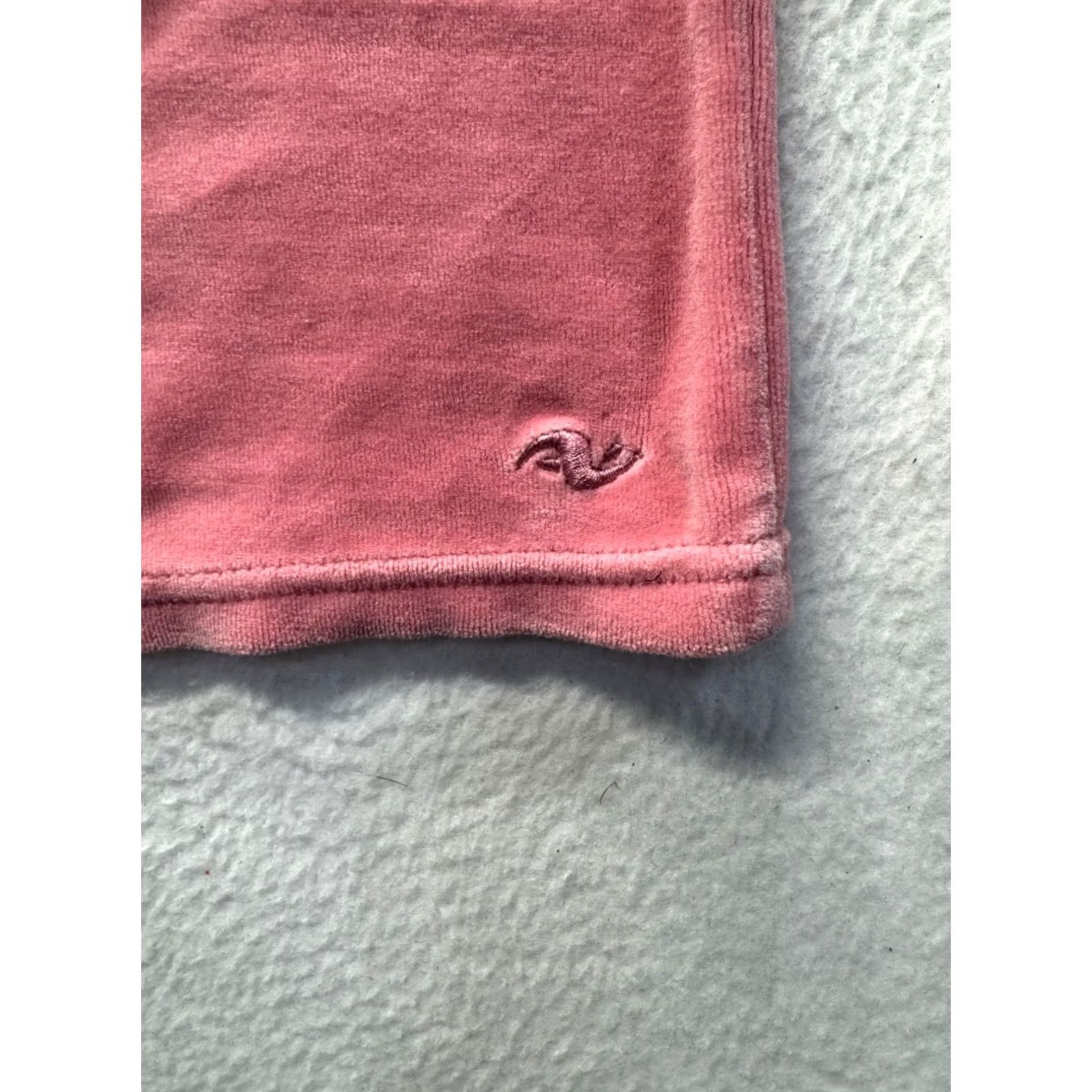 Athletic Works Athletic Works Pink Velour Hoodie & Wide-Leg Pants Set L Unisex Adults Size L / US 10 / IT 46 - 4 Thumbnail