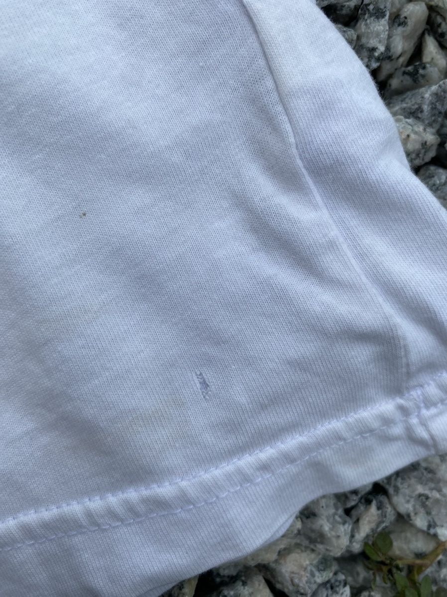 Adidas Adidas Box Logo Tees White Size M Size US M / EU 48-50 / 2 - 12 Thumbnail