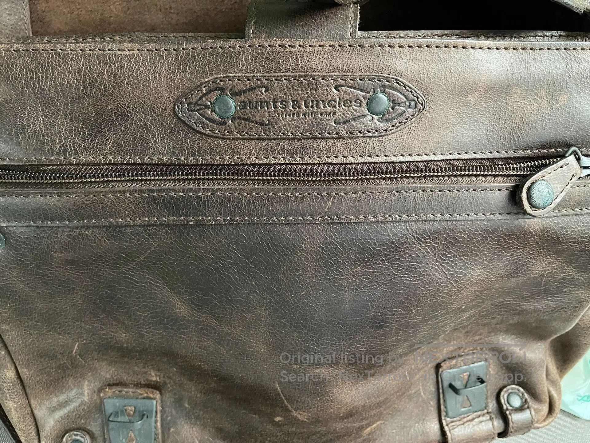 Kane & Unke Vintage AUNTS&UNCLES German Briefcase. Size ONE SIZE - 4 Thumbnail