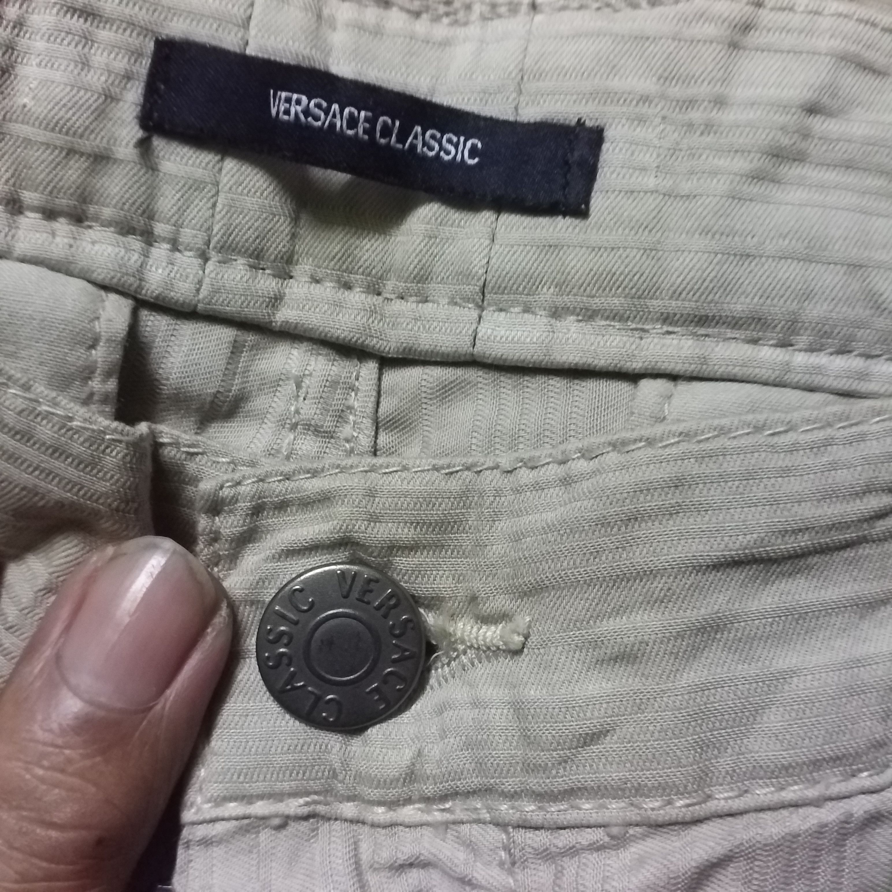 Versace versace classic pant baggy multipocket Size 34" / US 12 / IT 48 - 10 Thumbnail