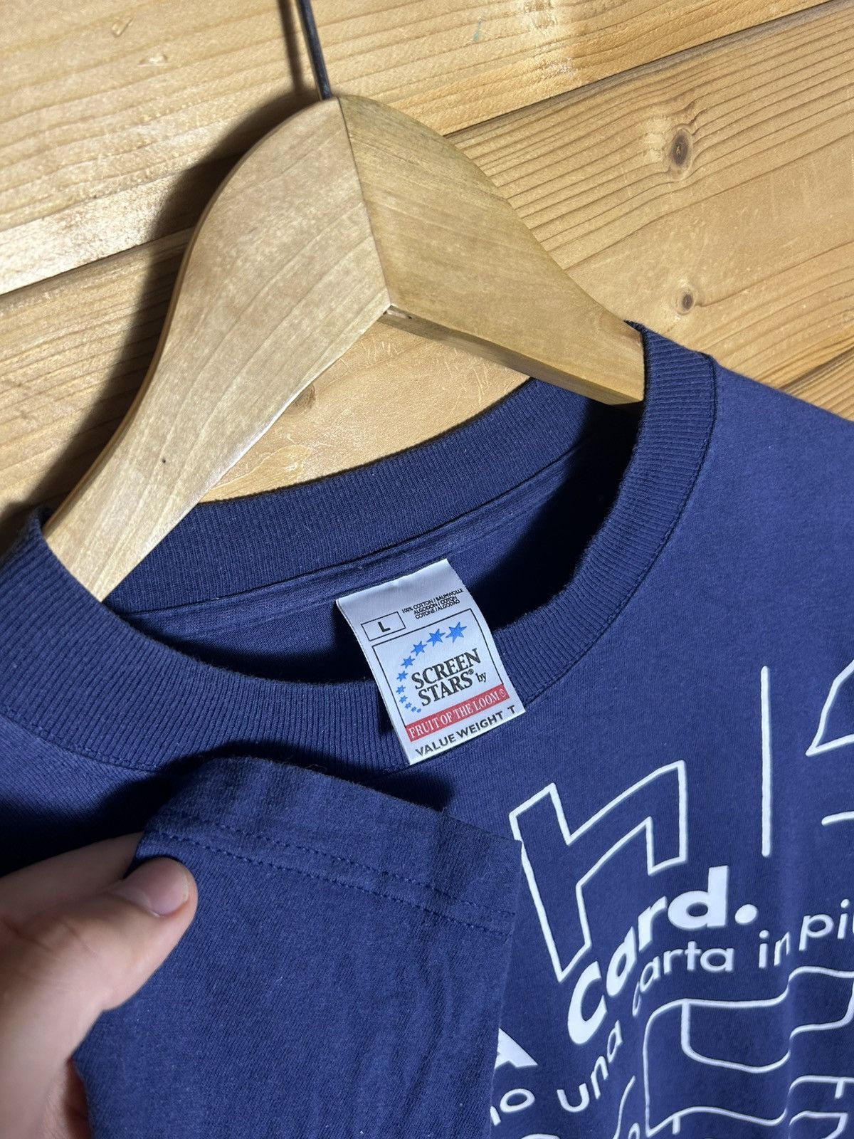Vintage Vintage 90s IKEA graphics long sleeve shirt Size US L / EU 52-54 / 3 - 4 Thumbnail