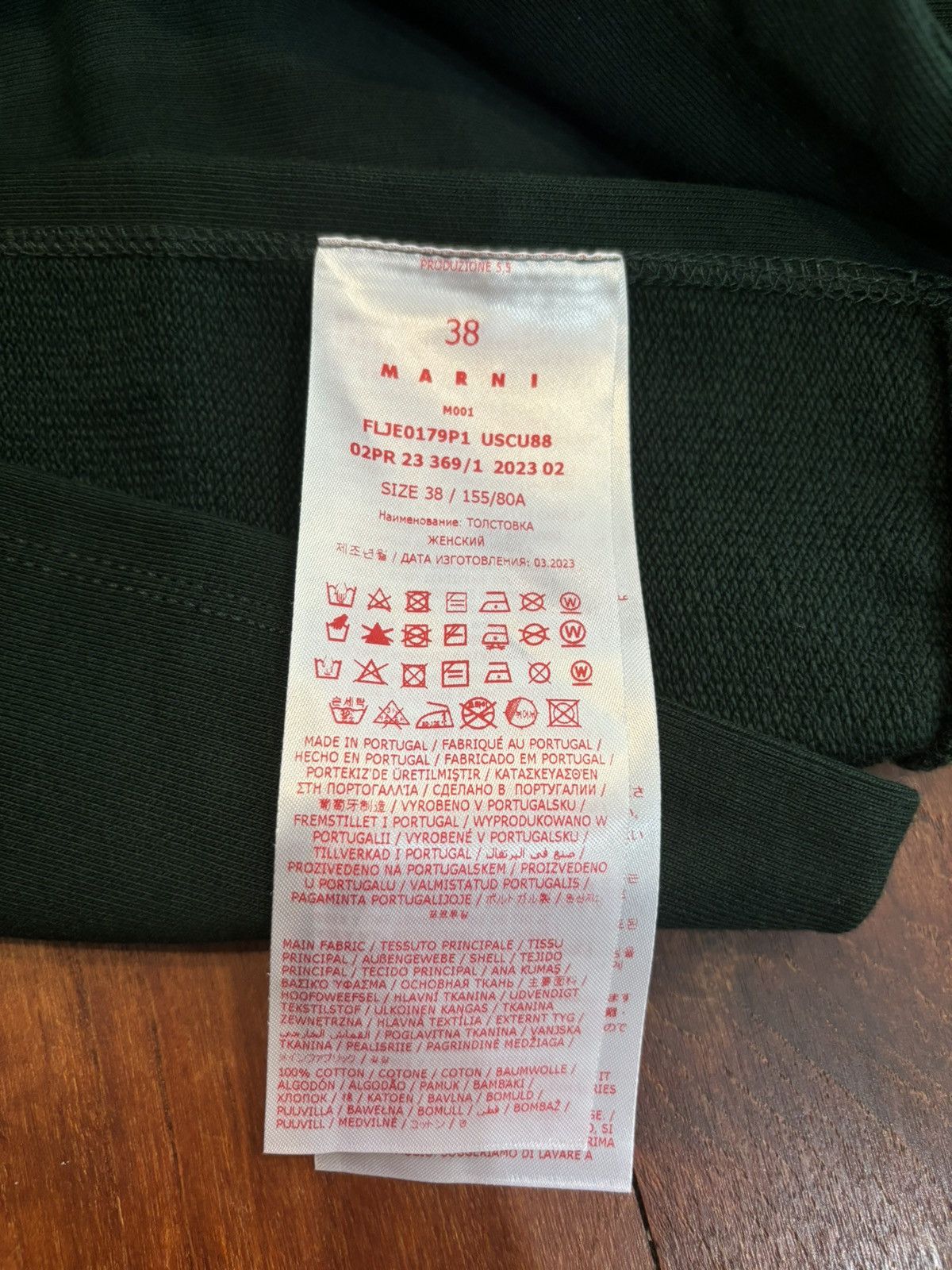 Marni Marni hoodie [Unused] Size XS / US 0-2 / IT 36-38 - 4 Thumbnail