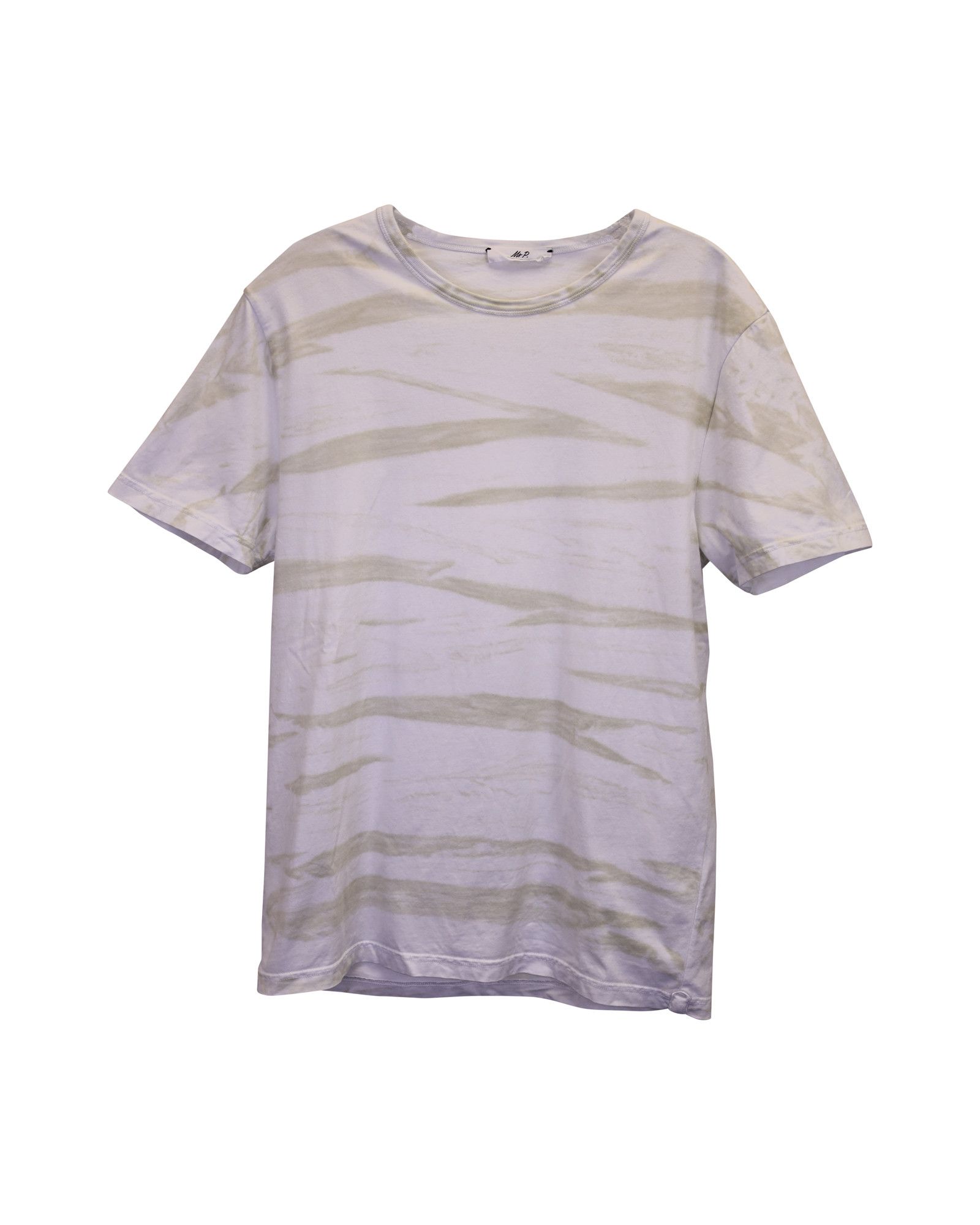 Mr P. Mr. P Printed T-shirt in White Cotton Size US XS / EU 42 / 0 - 1 Thumbnail