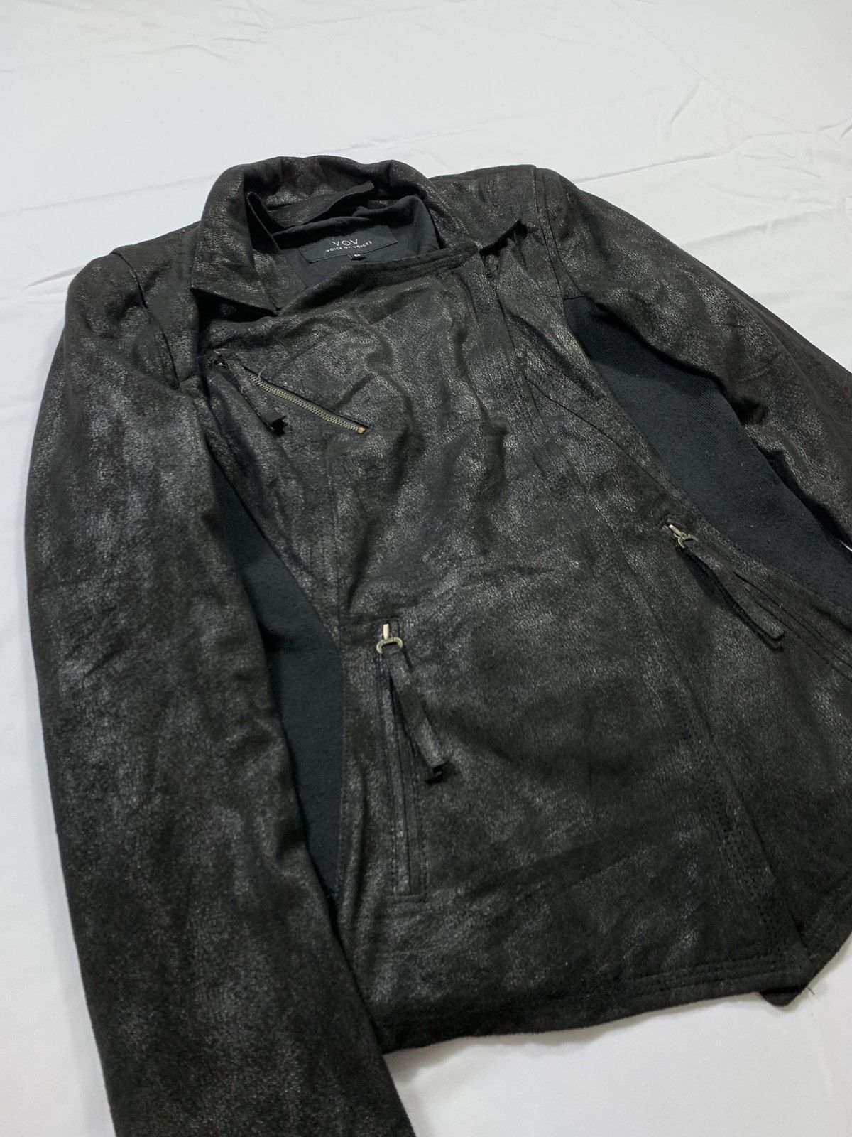 14th Addiction 2000s VOV waxed vkei black jacket Gothic punk Size US S / EU 44-46 / 1 - 3 Thumbnail