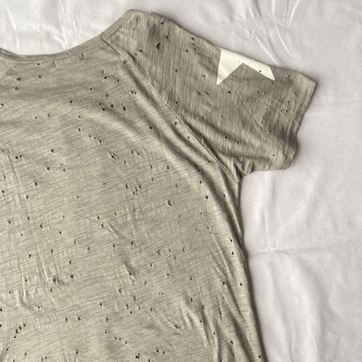 If Six Was Nine × Japanese Brand Y2K Distressed Star Print Vintage Punk Grunge Aesthetic Tees Size US M / EU 48-50 / 2 - 10 Thumbnail