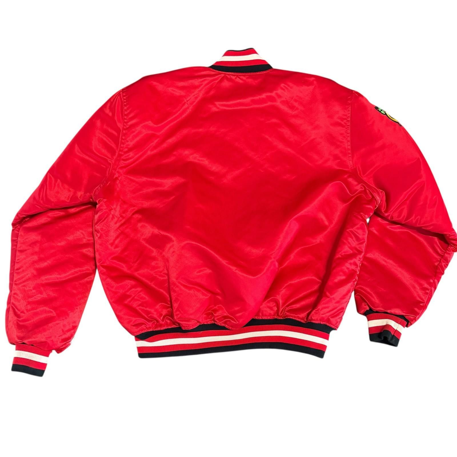 Starter Vintage Starter BlackHawks Jacket XL Size US XL / EU 56 / 4 - 12 Thumbnail