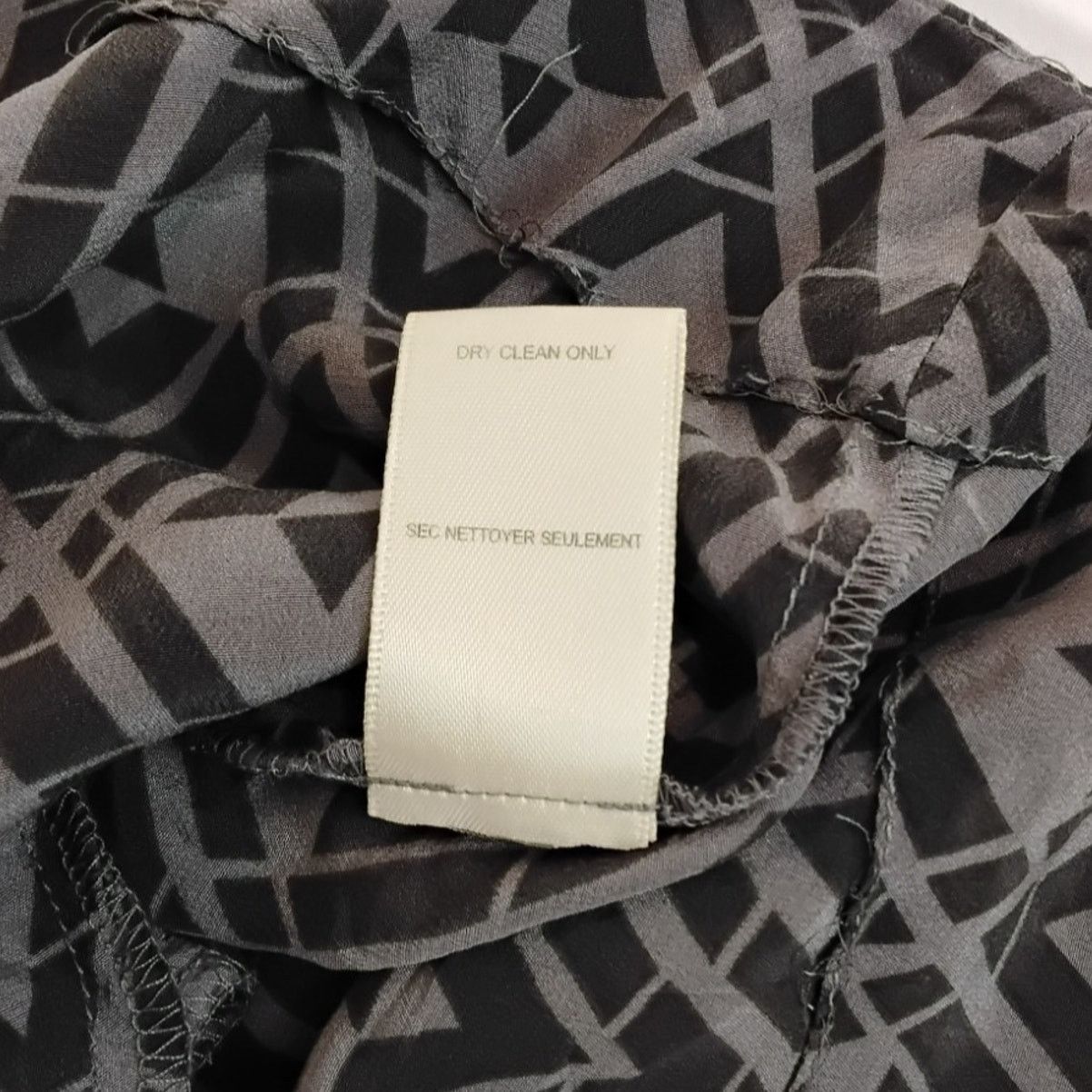 Rebecca Taylor Rebecca Taylor Dress Women's 2 Gray Geometric Pattern Size XS / US 0-2 / IT 36-38 - 17 Thumbnail