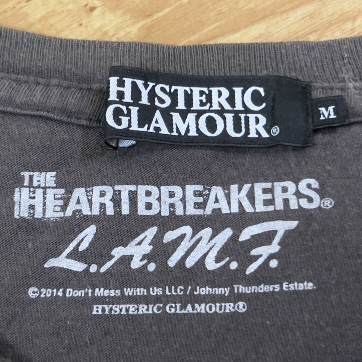 Hysteric Glamour HYSTERIC GLAMOUR X THE HEARTBREAKERS x JOHNNY THUNDERS Size US S / EU 44-46 / 1 - 12 Thumbnail