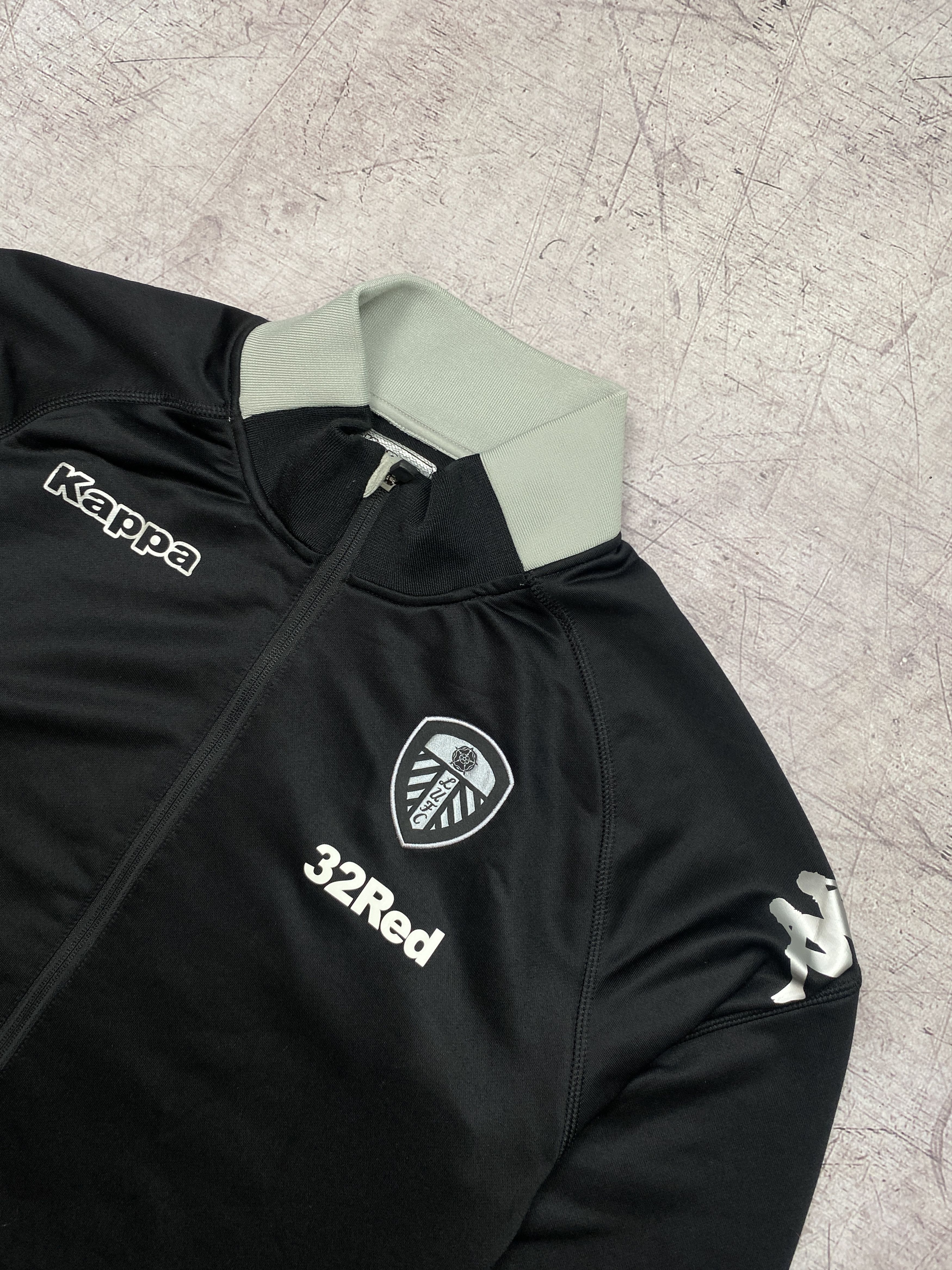 Kappa Kappa Leeds United Mens Track Top Jacket Size US XXL / EU 58 / 5 - 2 Thumbnail
