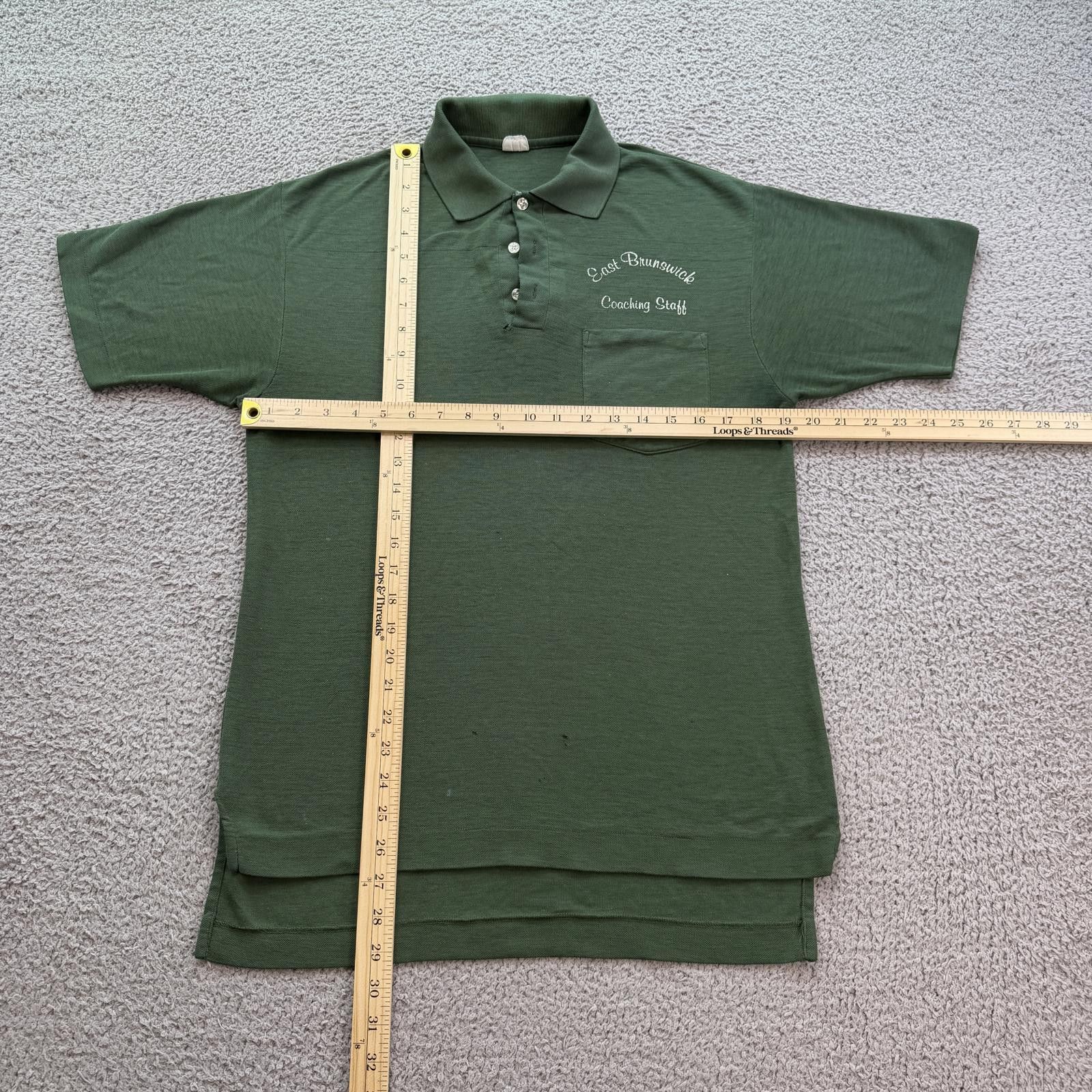 Champion Vintage Champion Green Polo Shirt East Brunswick Coaching M Size US L / EU 52-54 / 3 - 4 Thumbnail