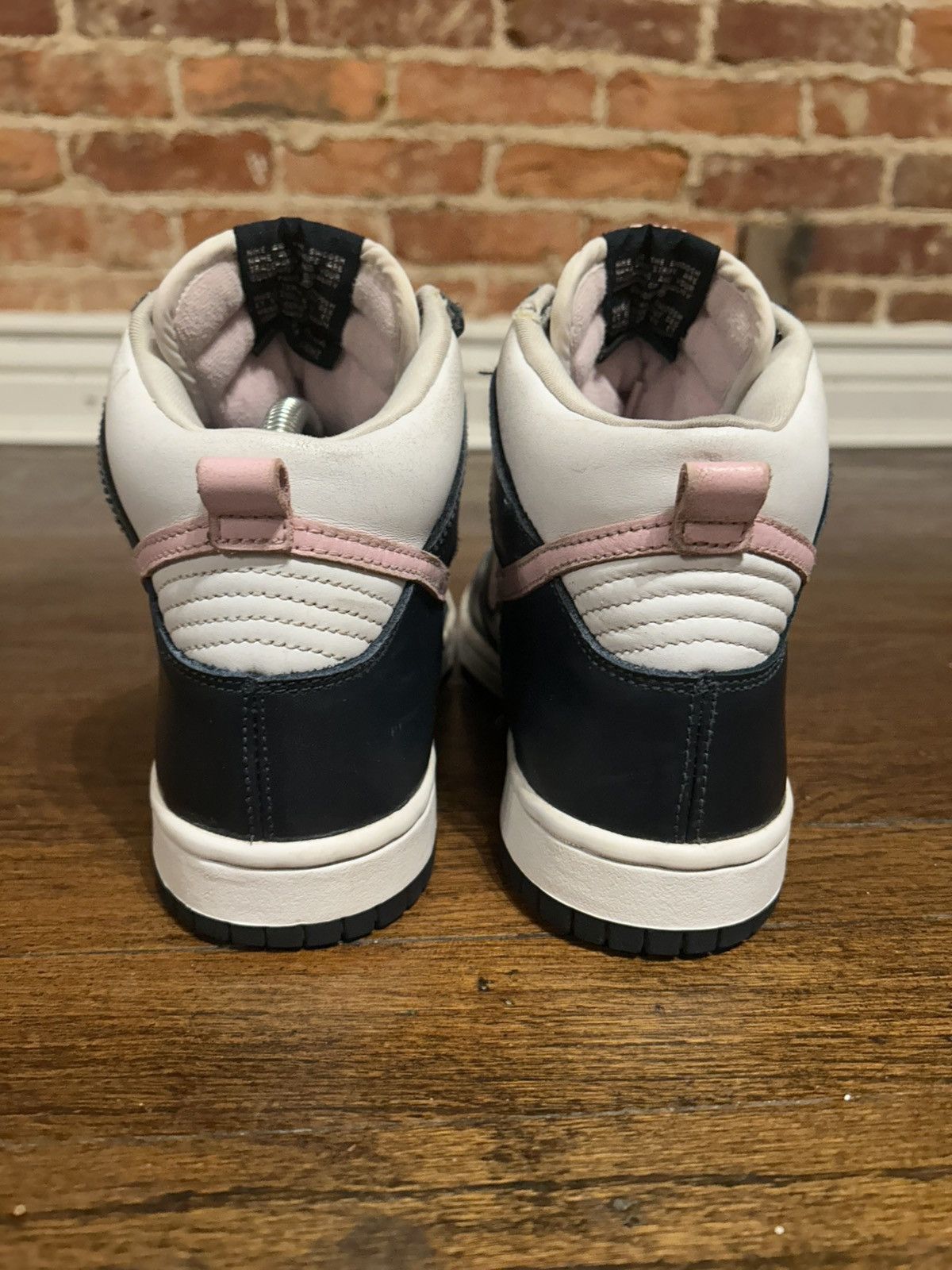 Nike SB Size 7 - Nike Dunk Pro SB High Shy Pink 2005 Size US 7 / EU 40 - 4 Thumbnail