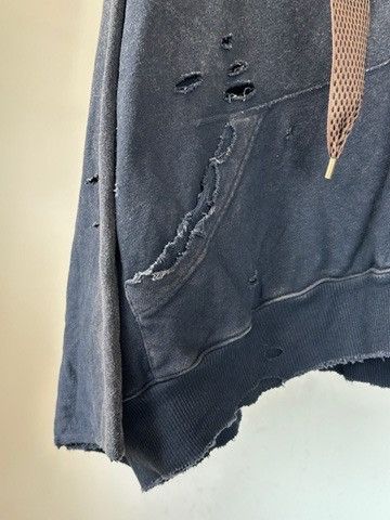 Kapital Fleece Thriller Damaged Devil Hood Blouson (Studs Remake) Size US L / EU 52-54 / 3 - 7 Thumbnail