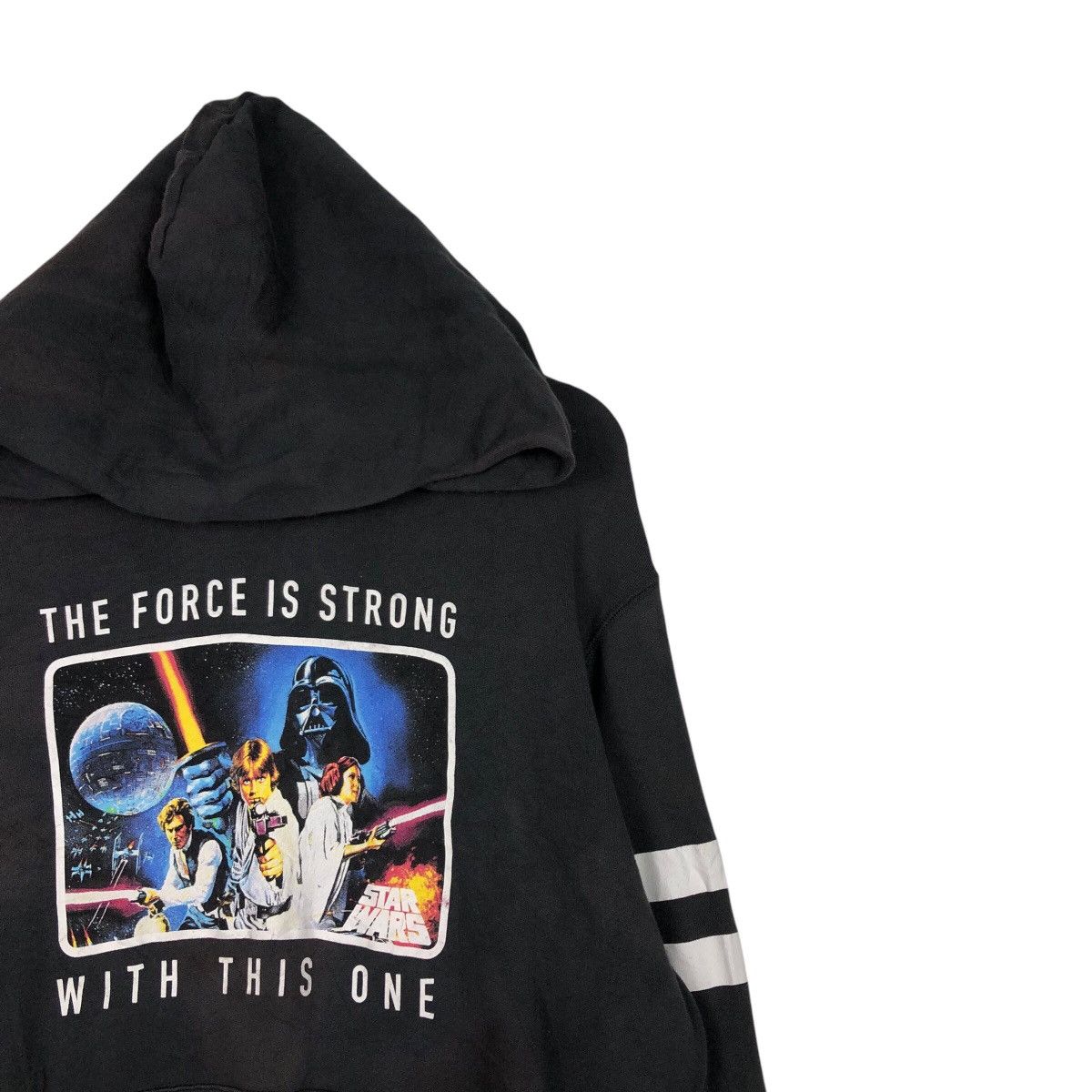 Japanese Brand × Vintage 📌Vintage Hoodie Sweatshirt Star Wars Big Logo Size US L / EU 52-54 / 3 - 7 Thumbnail