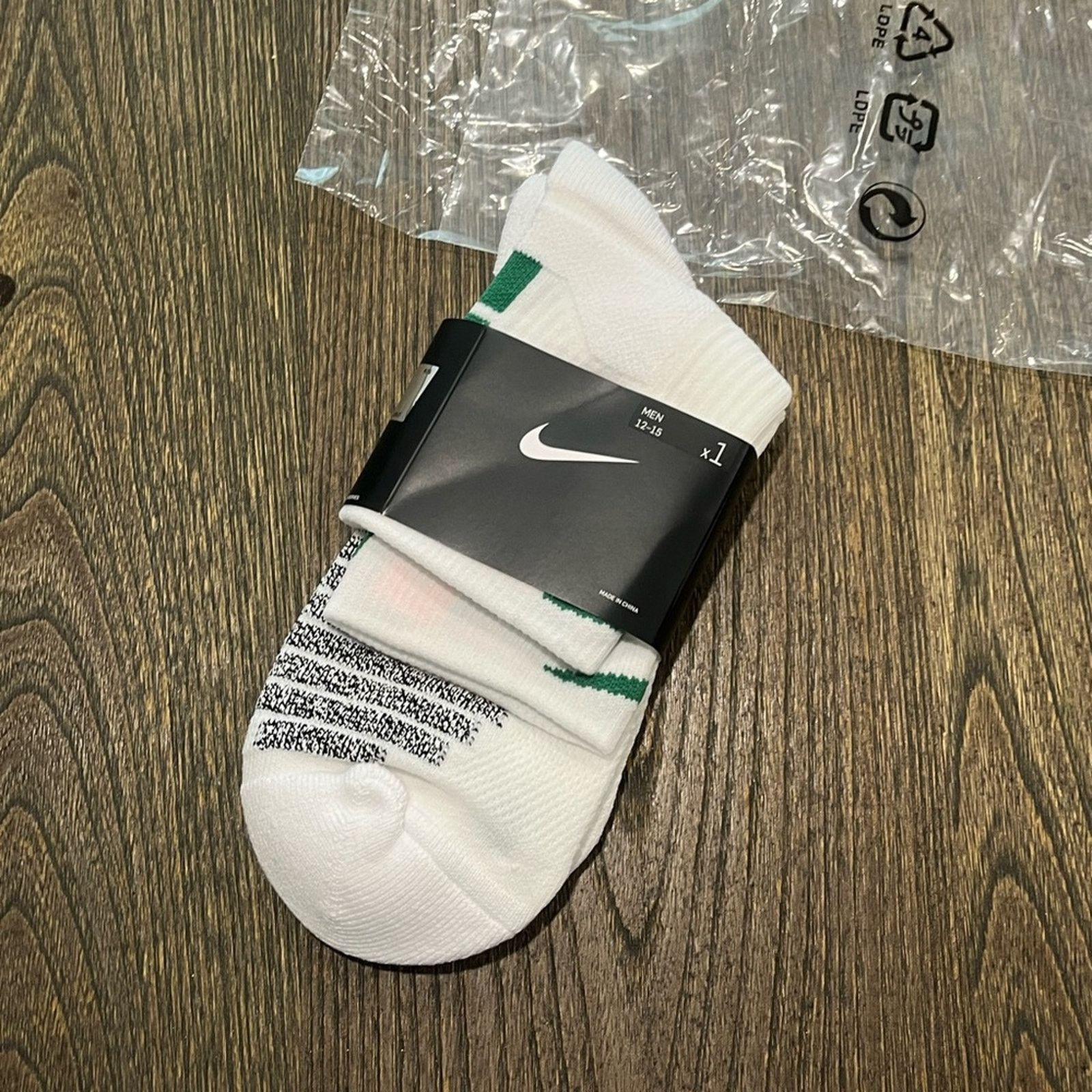 Nike NWT Nike Mens Swoosh NBA Authentic Team Issued Ankle Socks Size ONE SIZE - 1 Thumbnail