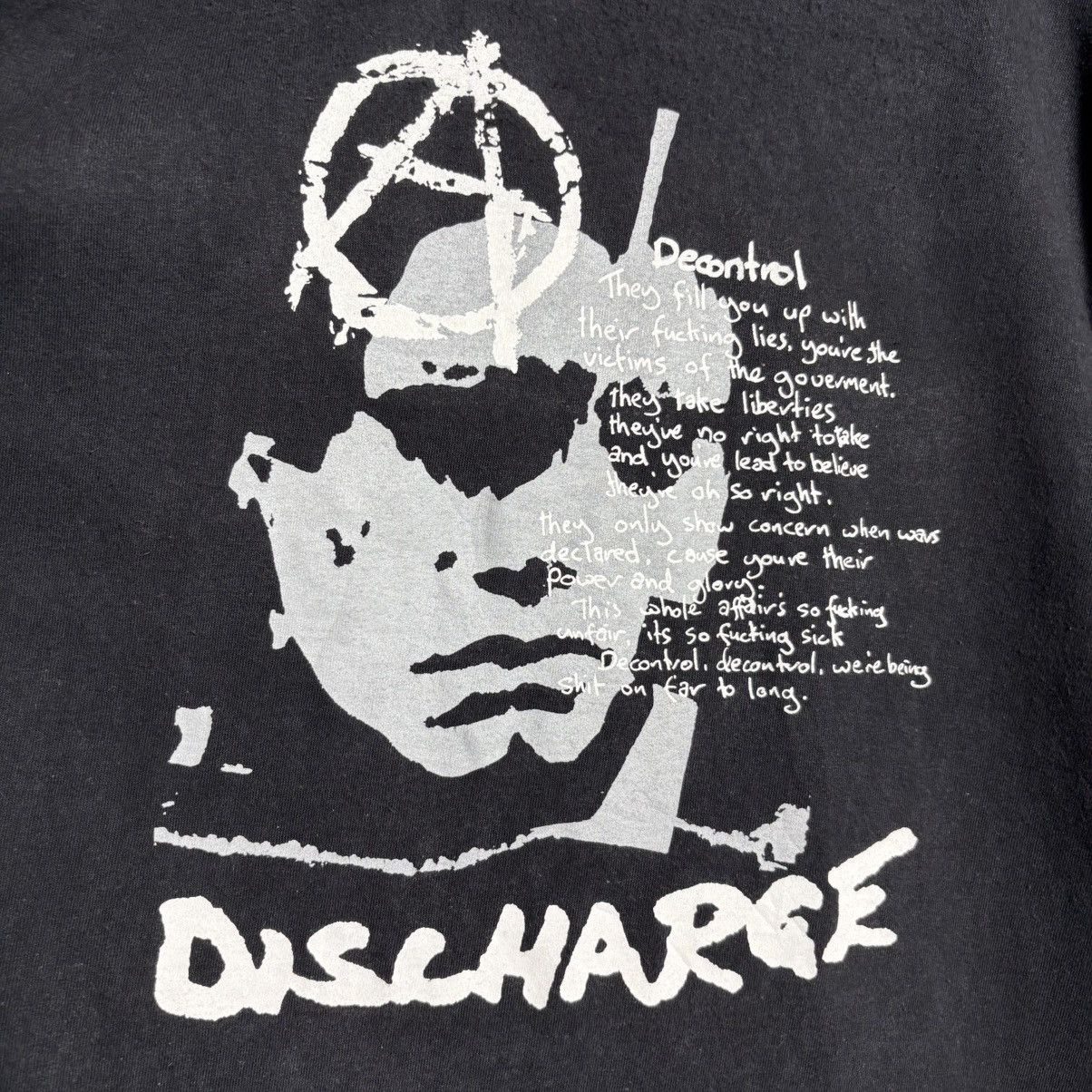 Band Tees Vintage 00s Discharge T-Shirt / Punk Band Tee Size US XL / EU 56 / 4 - 2 Thumbnail