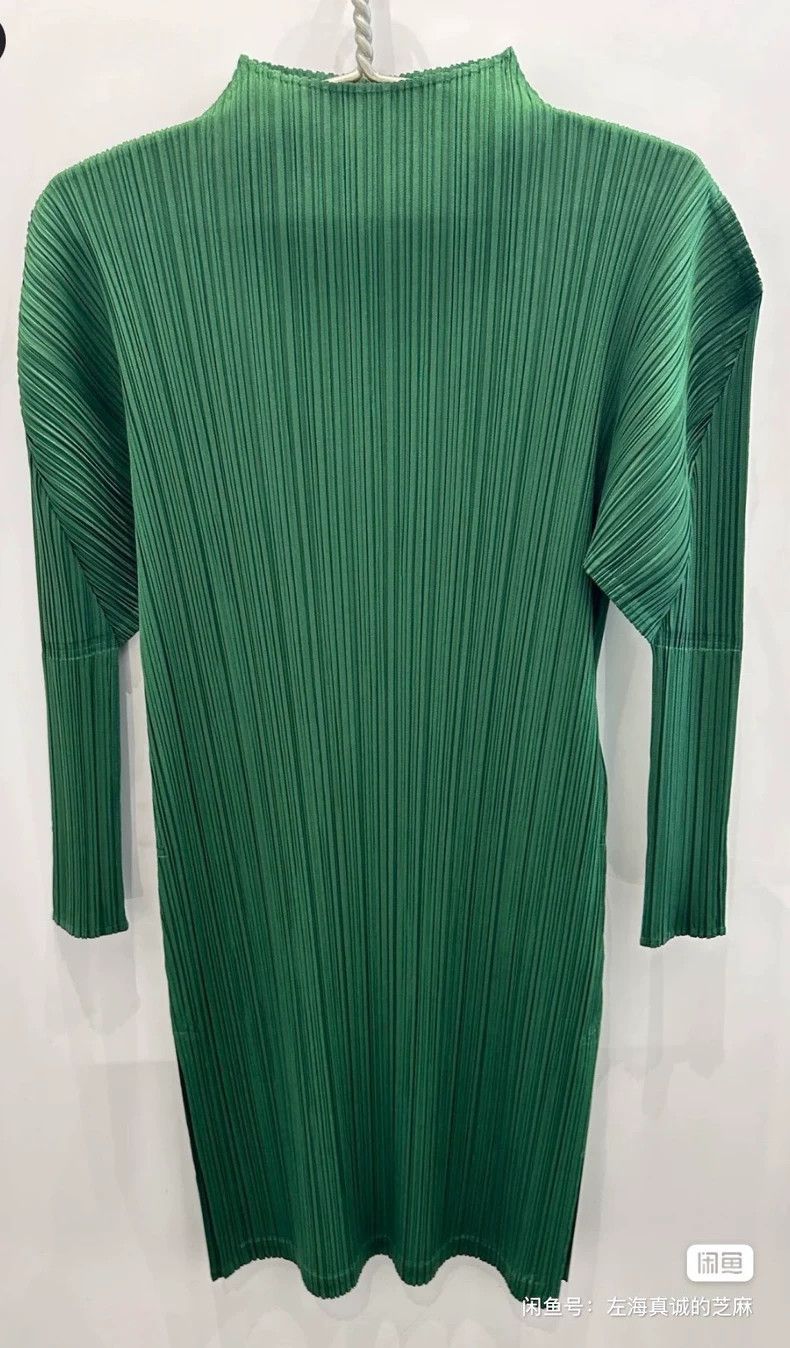 Issey Miyake issey miyake size:3 Green long sleeves 2505-Nextarrow Size XXS / US 00 / IT 34 - 1 Thumbnail