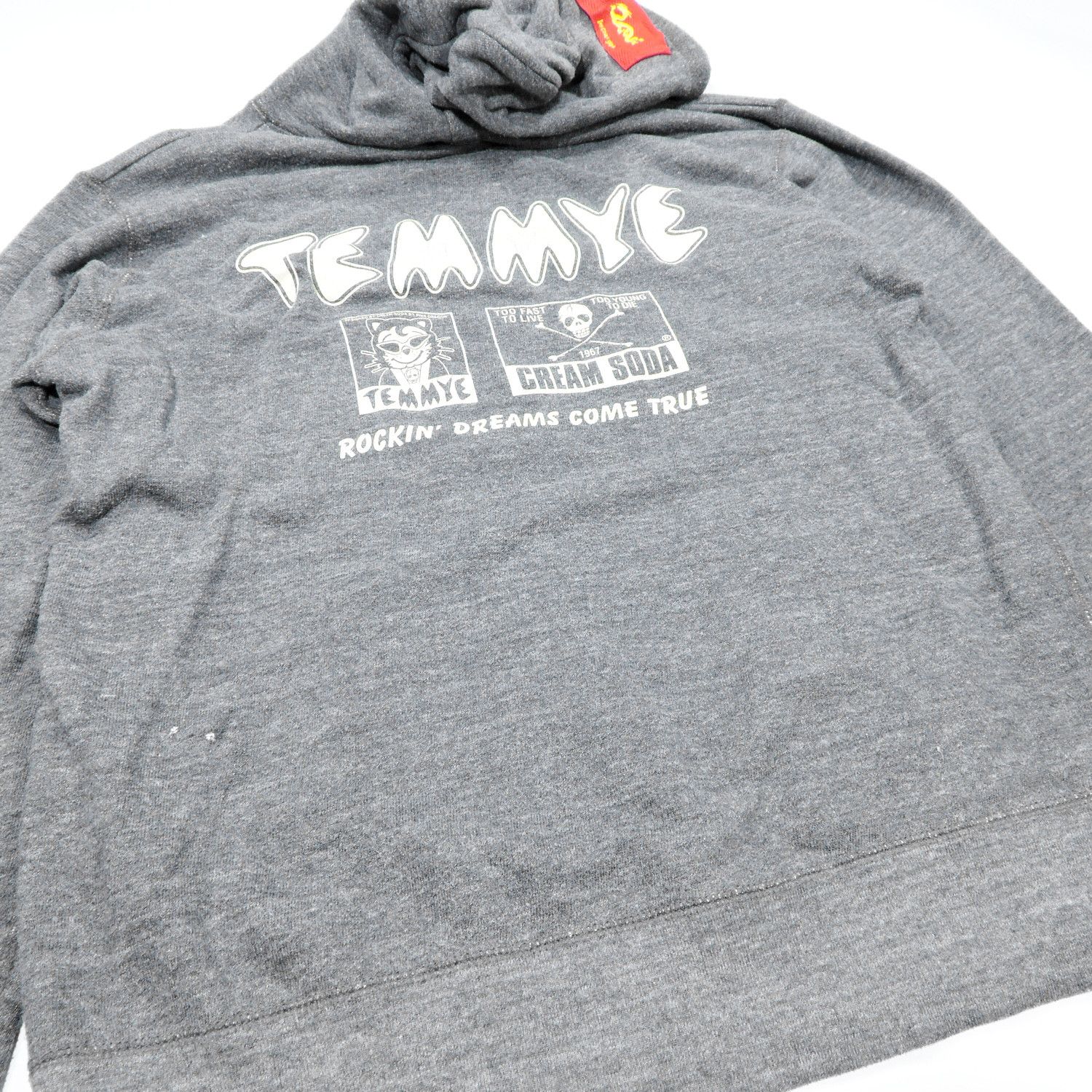 Japanese Brand TEMMYE CREAM SODA BY PINK DRAGON SOUTH CAT HOODIE Size US M / EU 48-50 / 2 - 7 Thumbnail