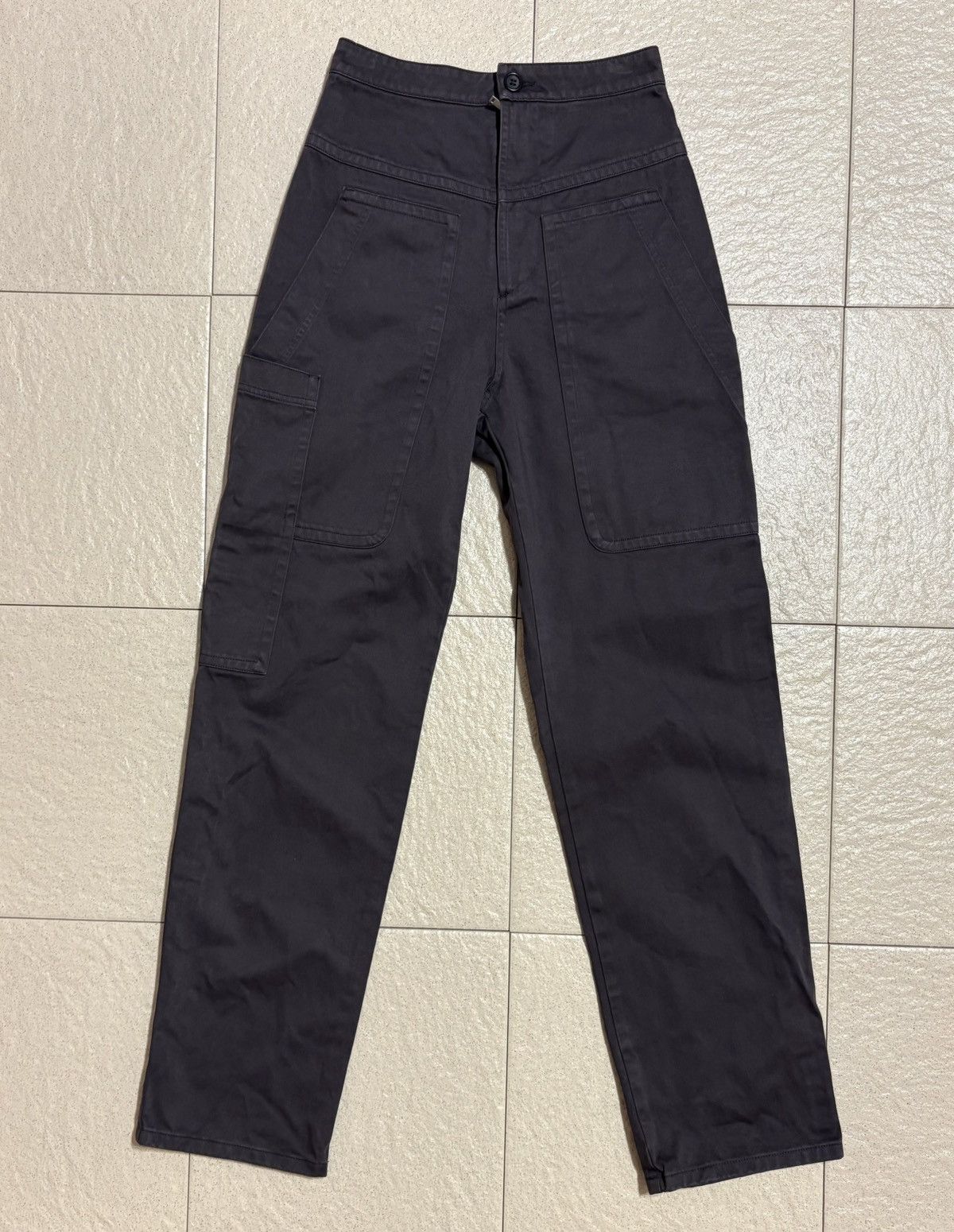 Isabel Marant Etoile Isabel Marant ÉTOILE Women's PHILNA High-Rise Pants Trousers Size 24" / US 00 / IT 34 - 1 Thumbnail