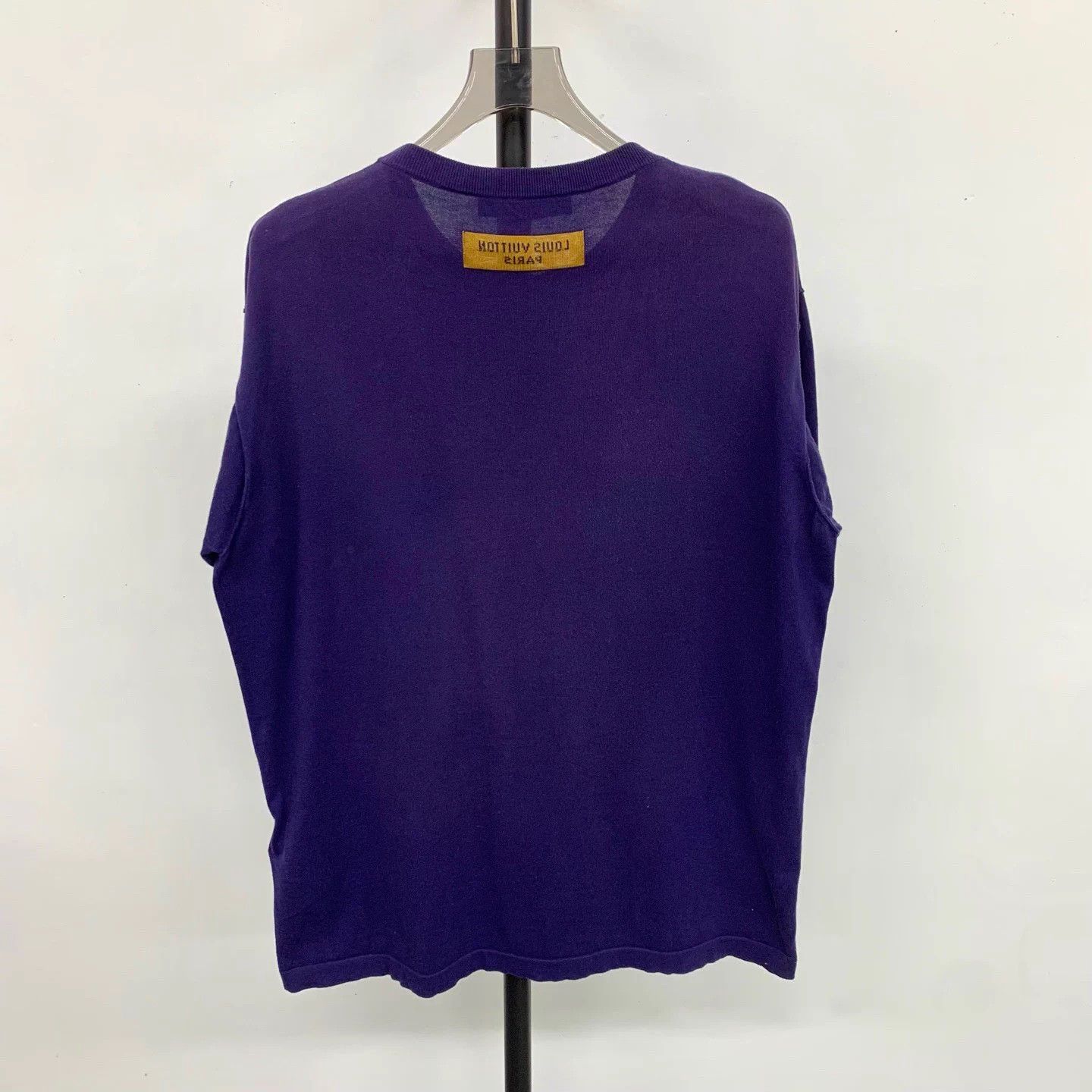 Louis Vuitton LV logo knit crewneck SS Tee WangSulong XL Y1596 Size US XL / EU 56 / 4 - 6 Thumbnail