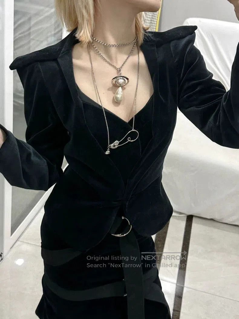 Vivienne Westwood Vivienne Westwood Heart Velvet Blazer Coat . Size US M / EU 48-50 / 2 - 2 Thumbnail