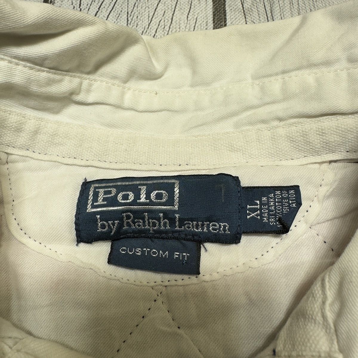 Polo Ralph Lauren × Vintage Vintage Polo long sleeve rugby shirt Size US XL / EU 56 / 4 - 4 Thumbnail