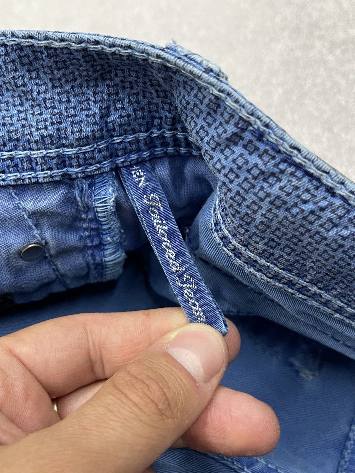 Jacob Cohen Vintage Jacob Cohen Rare Luxury Denim Pants Blue Italy Size US 34 / EU 50 - 14 Thumbnail