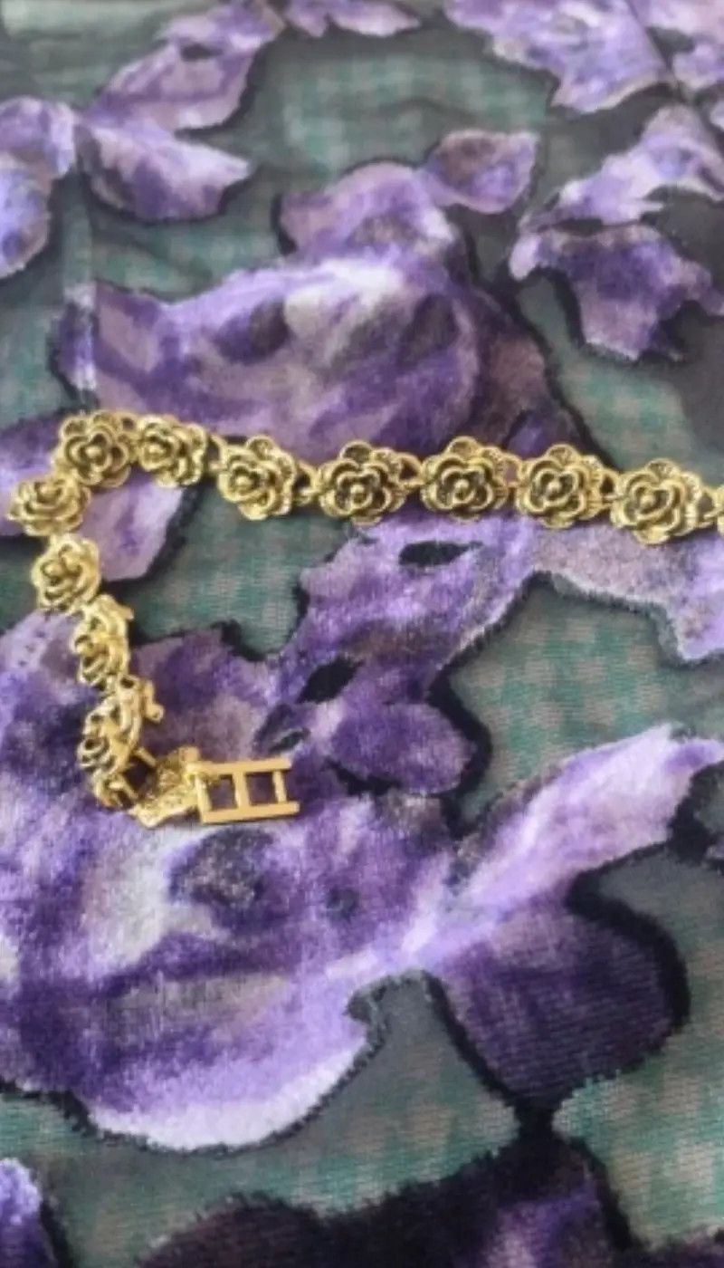 Japanese Brand 18cm Y2K Rose Bracelet Size ONE SIZE - 4 Thumbnail