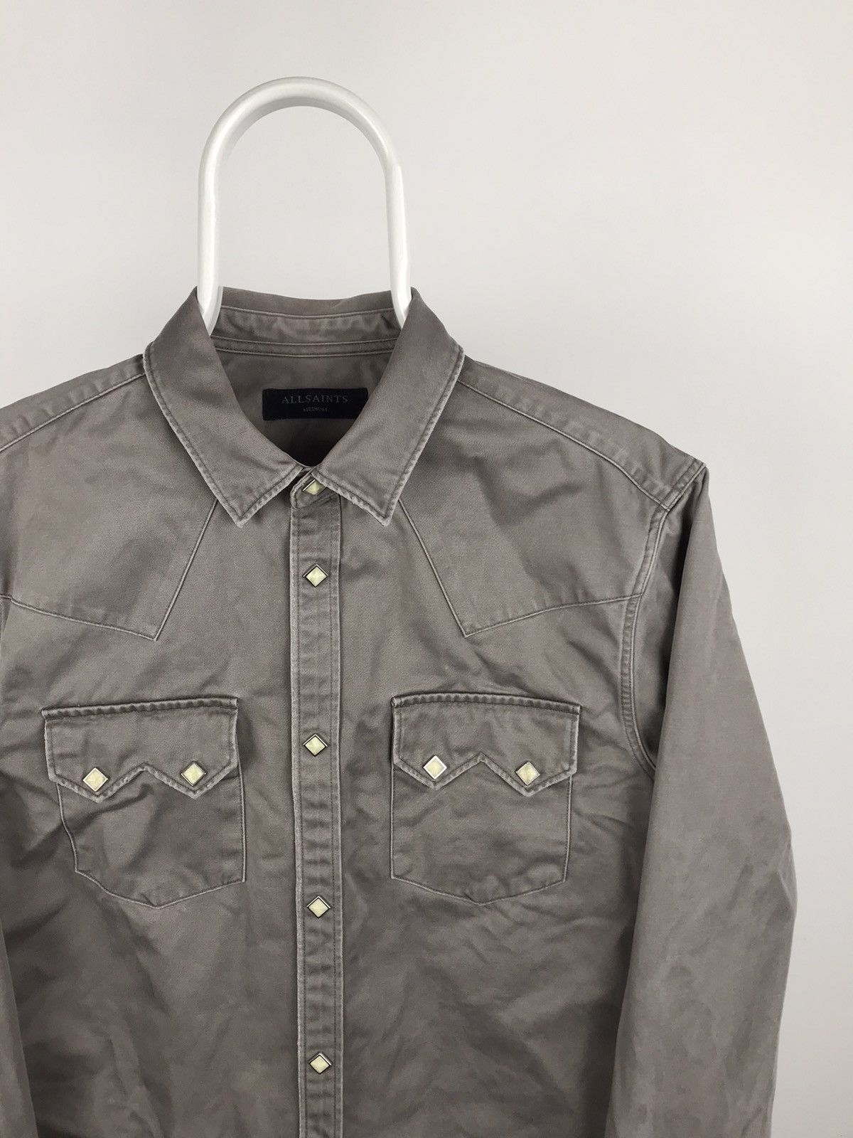 Allsaints All Saints Stovepipe LS Shirt Western Style Size US M / EU 48-50 / 2 - 2 Thumbnail