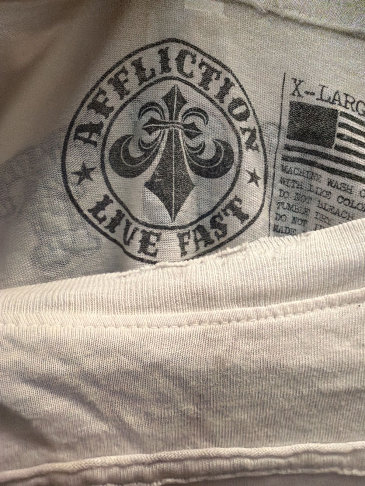 Affliction Thrashed Affliction Shirt Size US XL / EU 56 / 4 - 3 Thumbnail