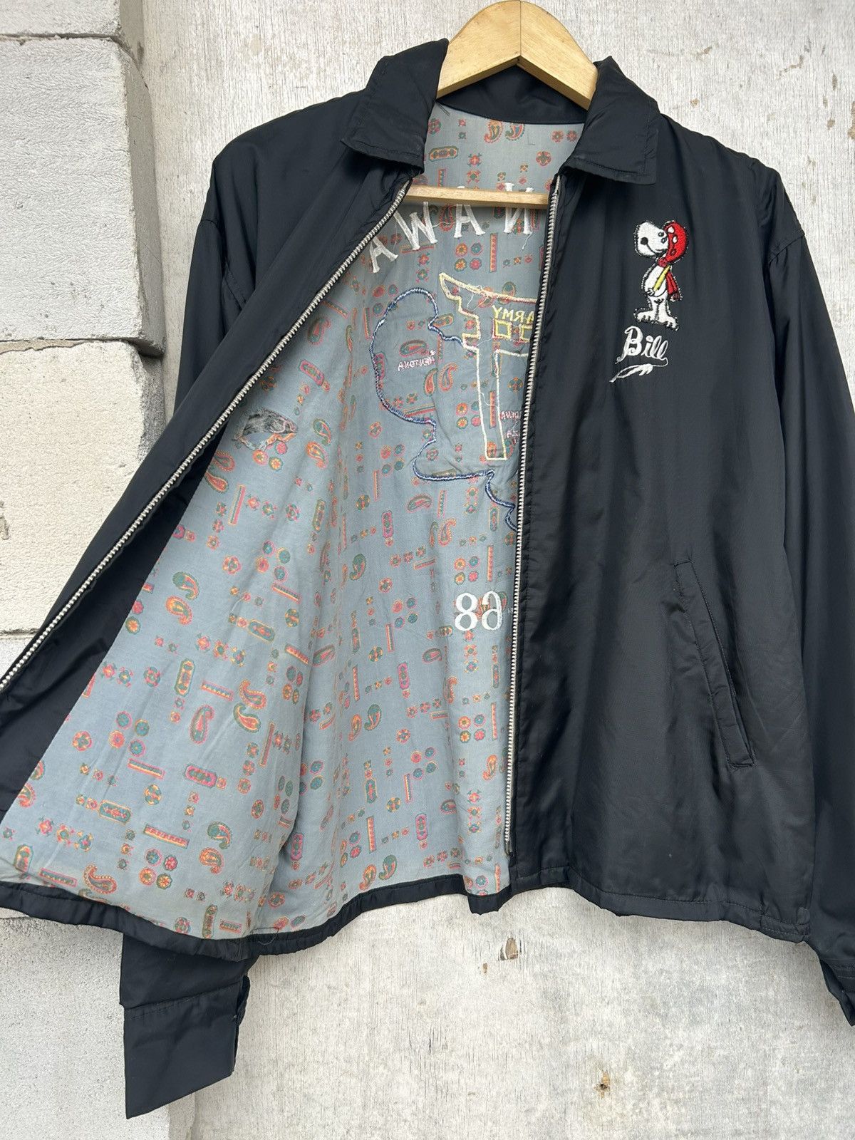 Tailor Toyo Vintage 60’s Sukajan Okinawa Snoopy Coach Jacket Size US L / EU 52-54 / 3 - 6 Thumbnail