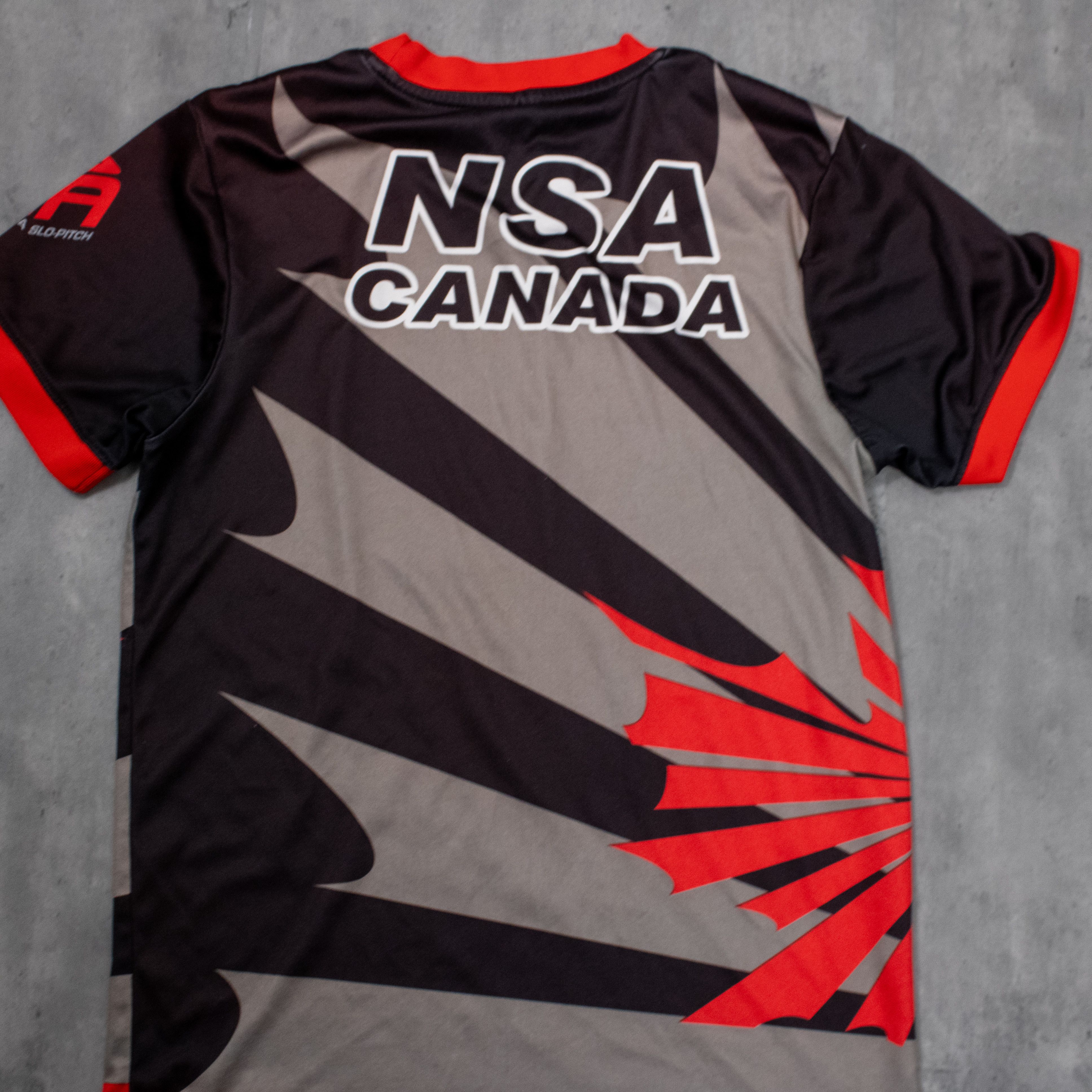 Japanese Brand Vintage VTG Y2K 2000's 00's Canada Clow Pitch AOP Jersey Size US XS / EU 42 / 0 - 5 Thumbnail