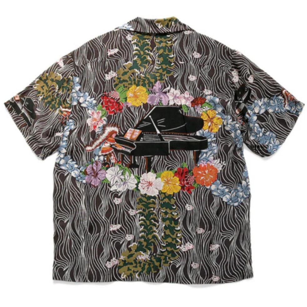 Kapital Kapital Silk Rayon Piano pt Aloha Shirt Size US M / EU 48-50 / 2 - 1 Thumbnail