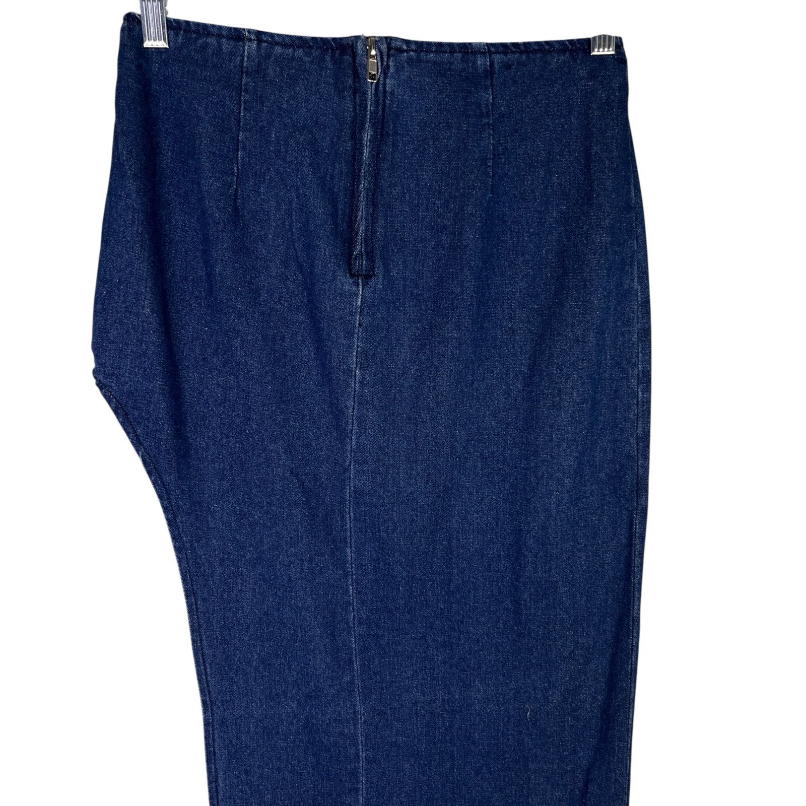 superdown Superdown Tirza Maxi Skirt Denim 24 New Size 24" / US 00 / IT 34 - 10 Thumbnail