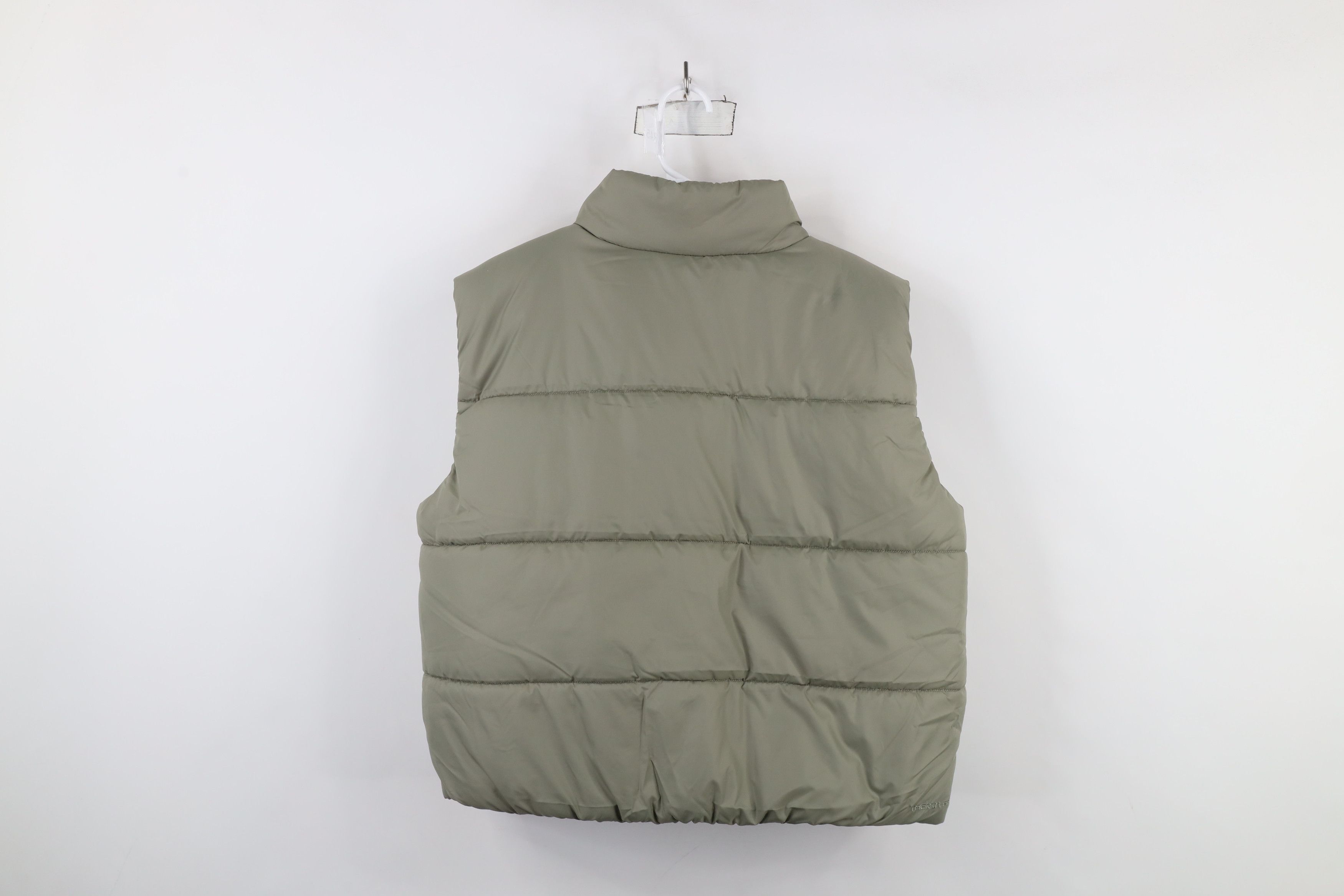 Nike × Vintage Nike Therma Fit Mini Swoosh Sleeveless Puffer Vest Jacket Size L / US 10 / IT 46 - 11 Thumbnail