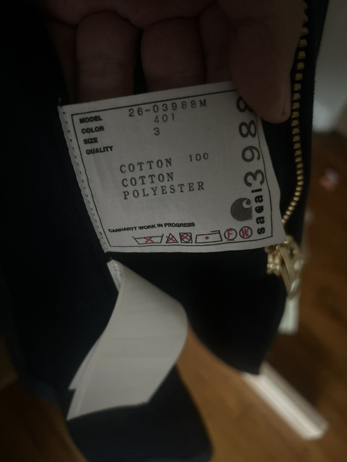 Carhartt × Sacai Sacai X Carhartt WIP Duck Coat Size US L / EU 52-54 / 3 - 4 Thumbnail