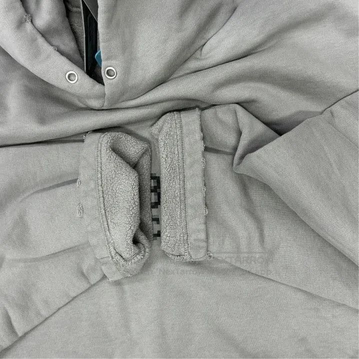 Balenciaga Balenciaga Logo Hooded Sweatshirt in Gray. Size US XS / EU 42 / 0 - 6 Thumbnail