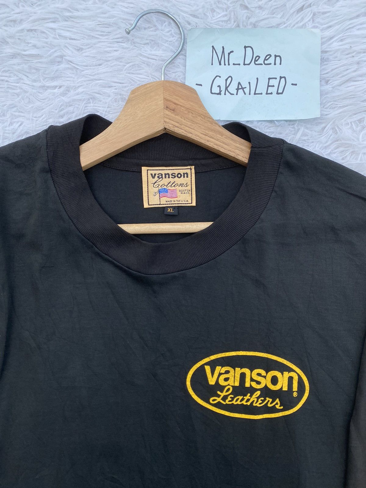 Vanson Leathers Rare Vintage 90s Vanson Leather Longsleeve Tshirt Size US XL / EU 56 / 4 - 7 Thumbnail