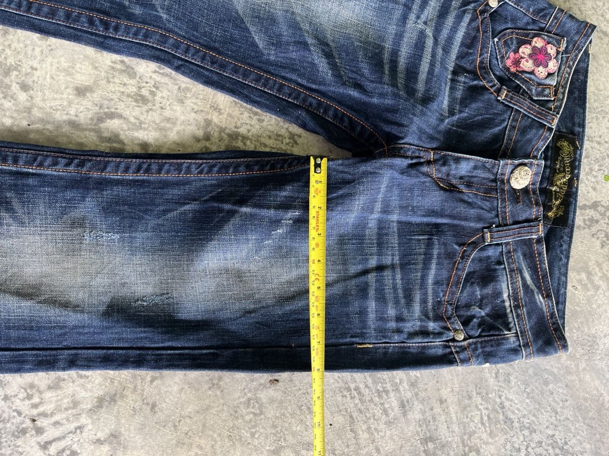 Japanese Brand × Vintage Flare Red Pepper Denim Size US 30 / EU 46 - 9 Thumbnail
