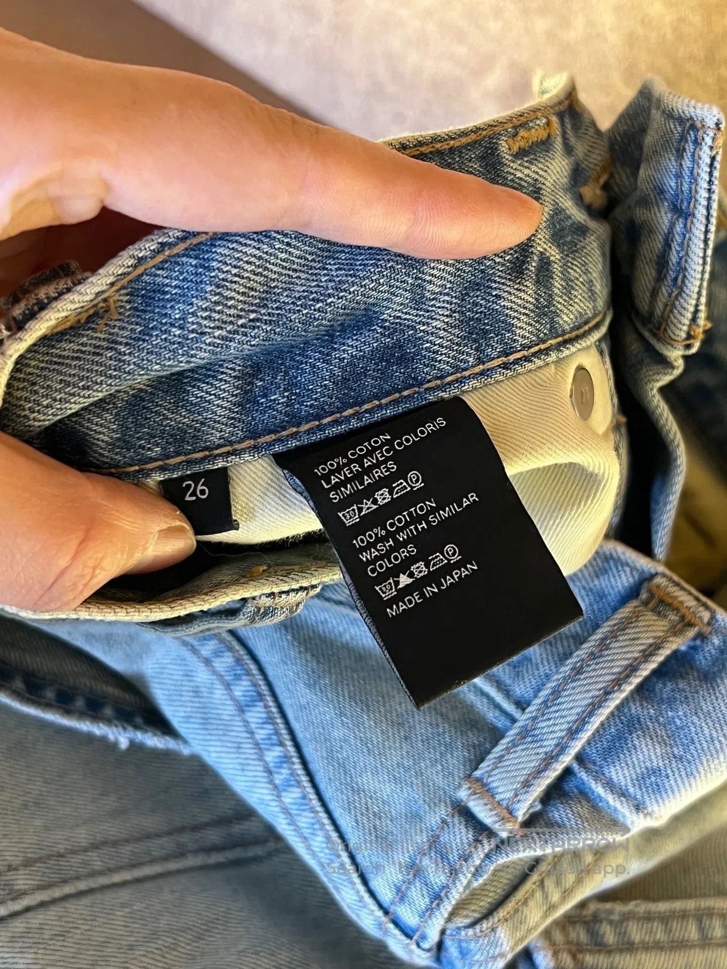 Celine CELINE Light Wash Jeans| Size US 26 / EU 42 - 4 Thumbnail
