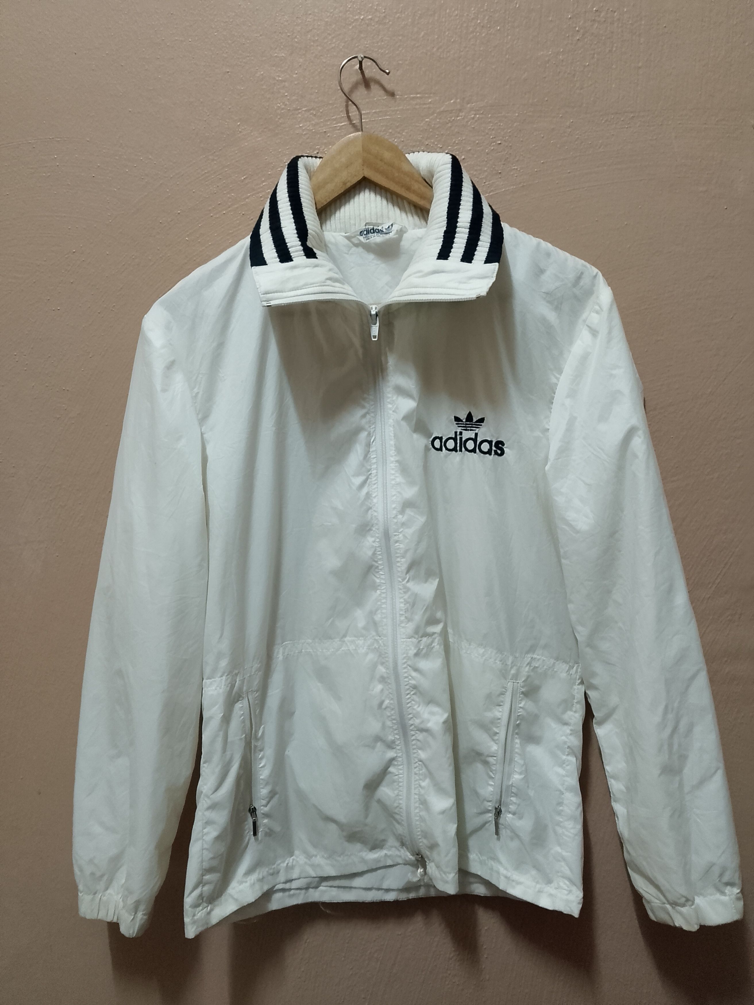 Adidas Vintage adidas windbreaker Size US M / EU 48-50 / 2 - 2 Thumbnail