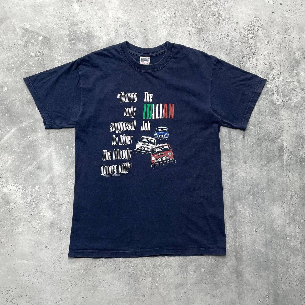 Vintage Vintage 2004 The Italian Job Promo T Shirt Faded Blue Size M Size US M / EU 48-50 / 2 - 1 Thumbnail