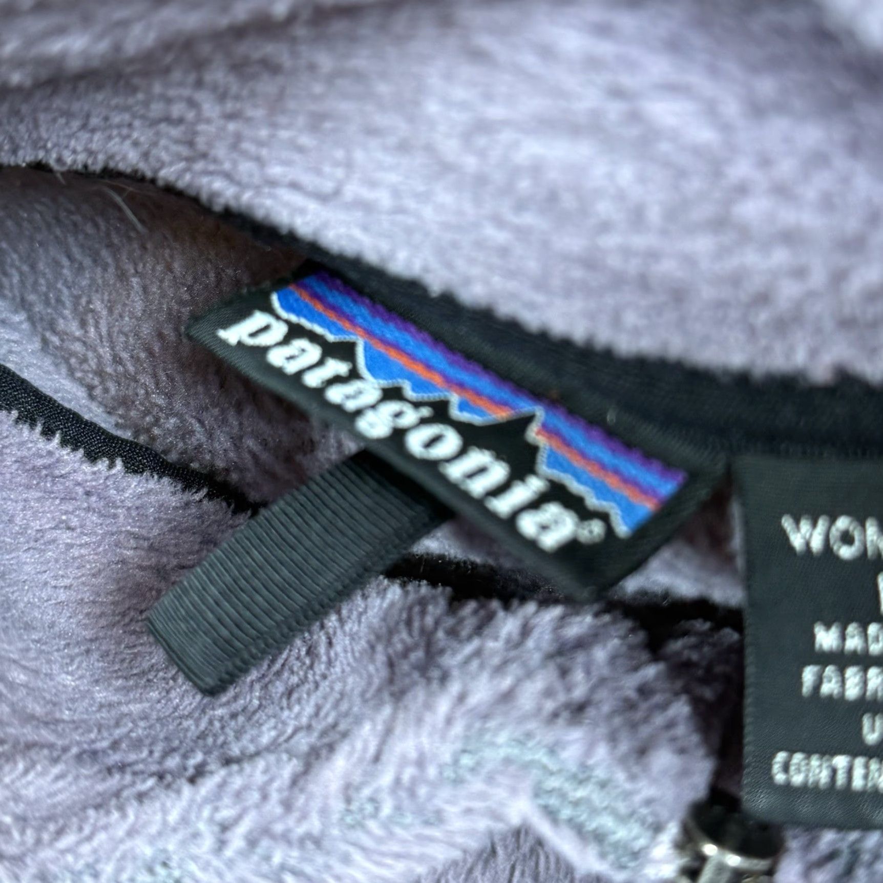 Patagonia Patagonia Women's Jacket Purple Fleece R2 Full Zip L Size L / US 10 / IT 46 - 7 Thumbnail