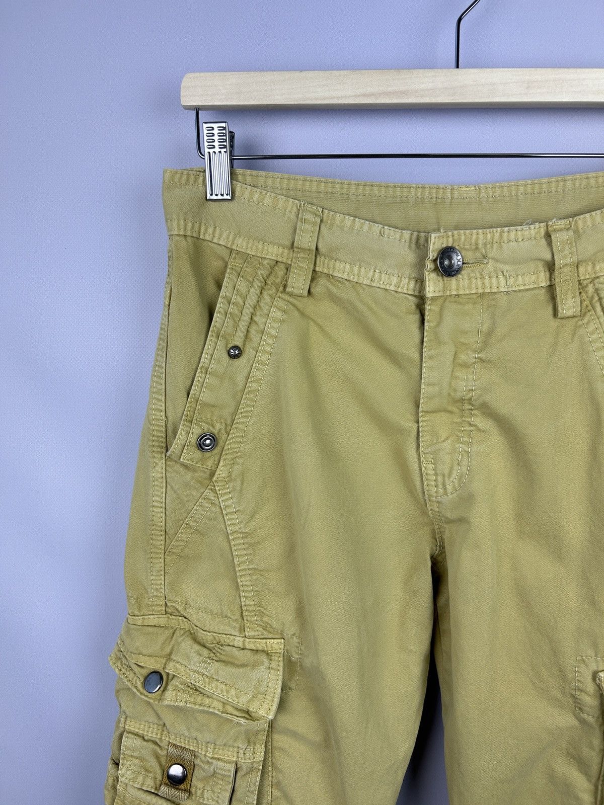 Japanese Brand Junye Tactical Japanese jeans Cargo pants Tan Sand W30 L32 Size US 30 / EU 46 - 6 Thumbnail