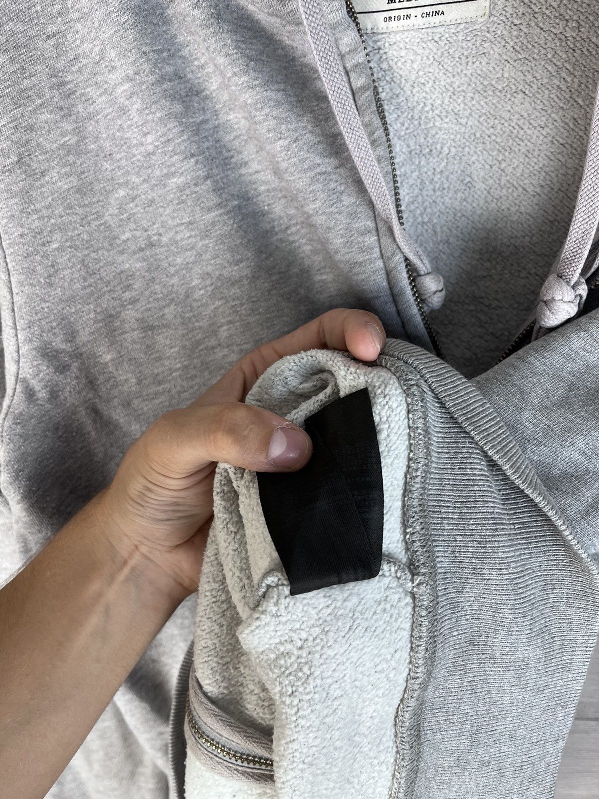 Allsaints Men’s zip hoodie Allsaints size M Y2K street Size US M / EU 48-50 / 2 - 9 Thumbnail