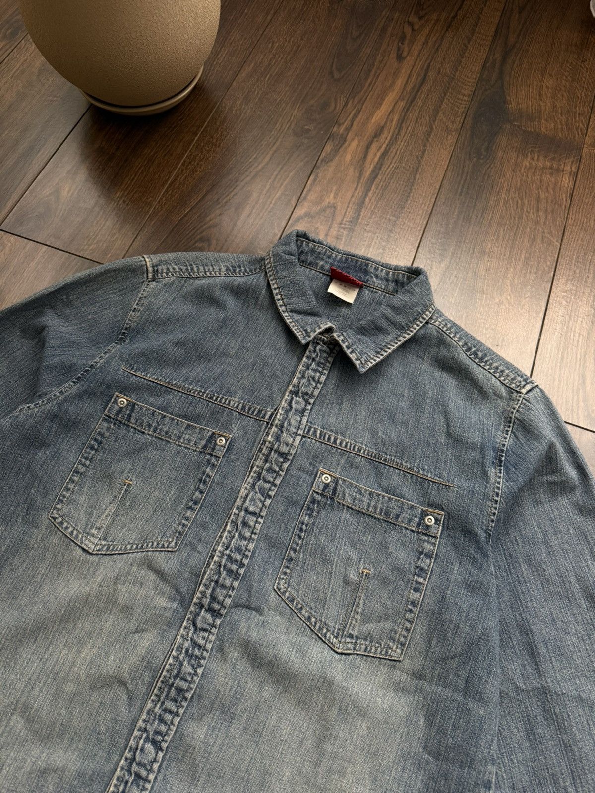 Oakley Oakley Archival Vintage Engineered Style Denim Long Sleeve Size US S / EU 44-46 / 1 - 6 Thumbnail